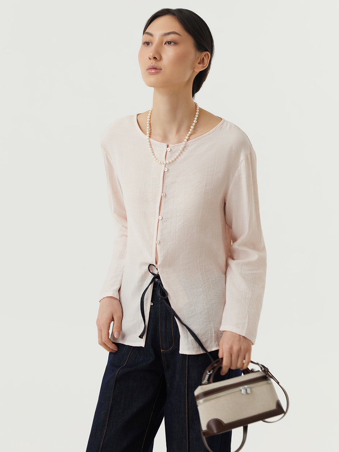 Блузка розовый для женщин 48215-17 28