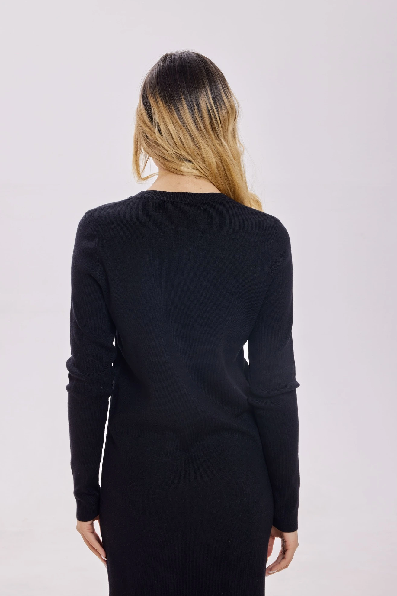 Платье черный для женщин 40140-1 54