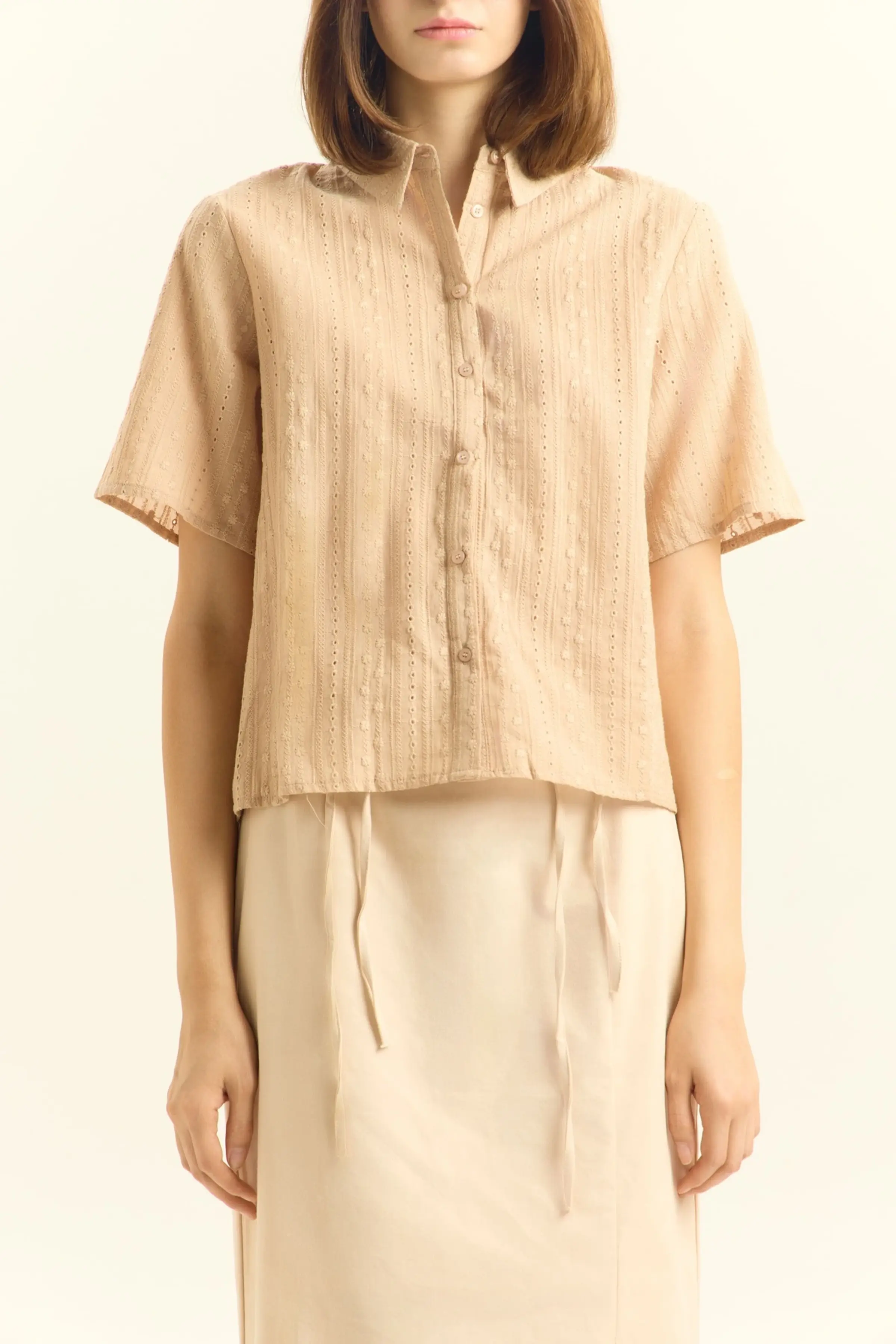 Рубашка бежевый для женщин 45211-15 66