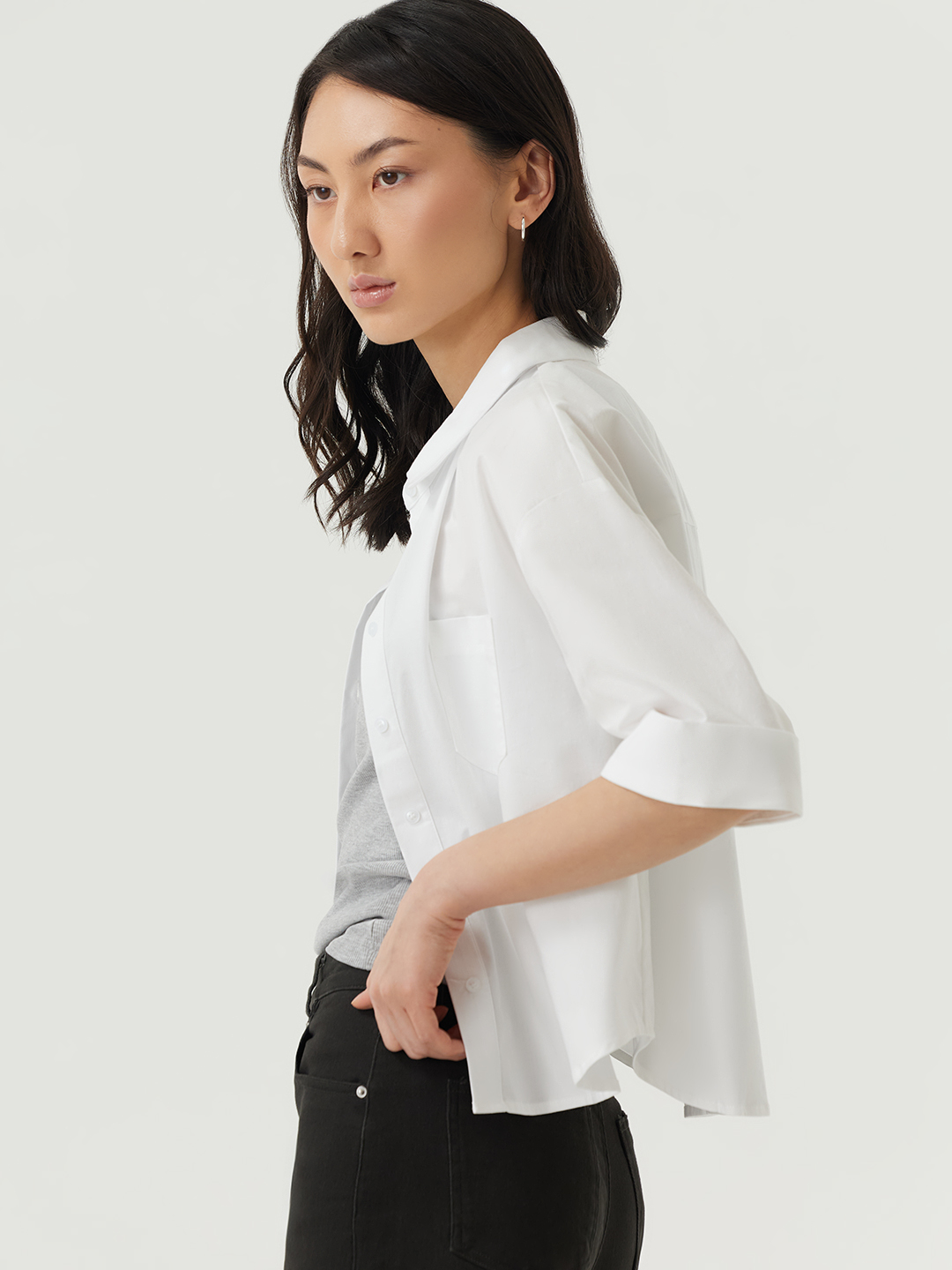 Рубашка белый для женщин 48251-4 66