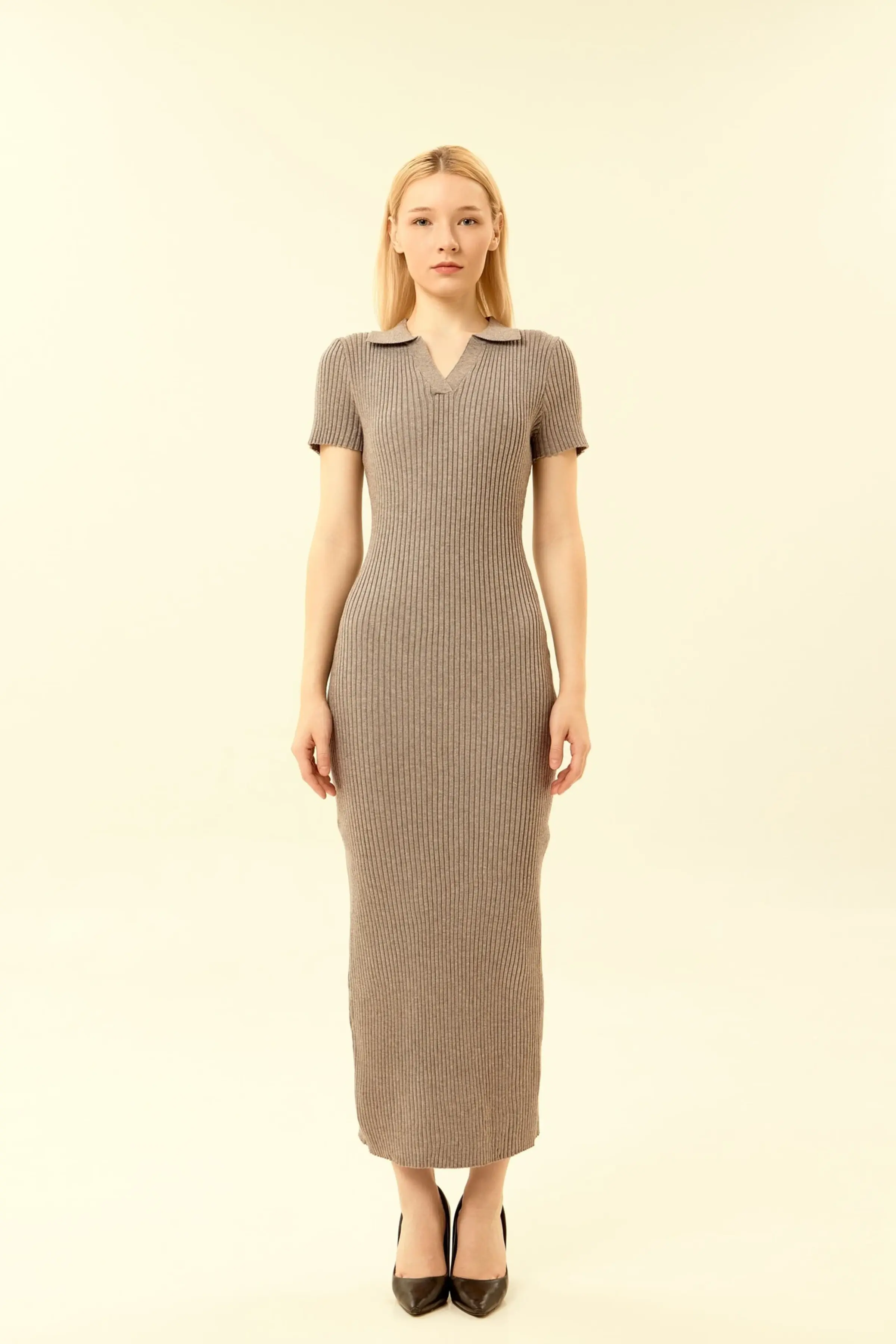 Платье серый для женщин 46102-61 54