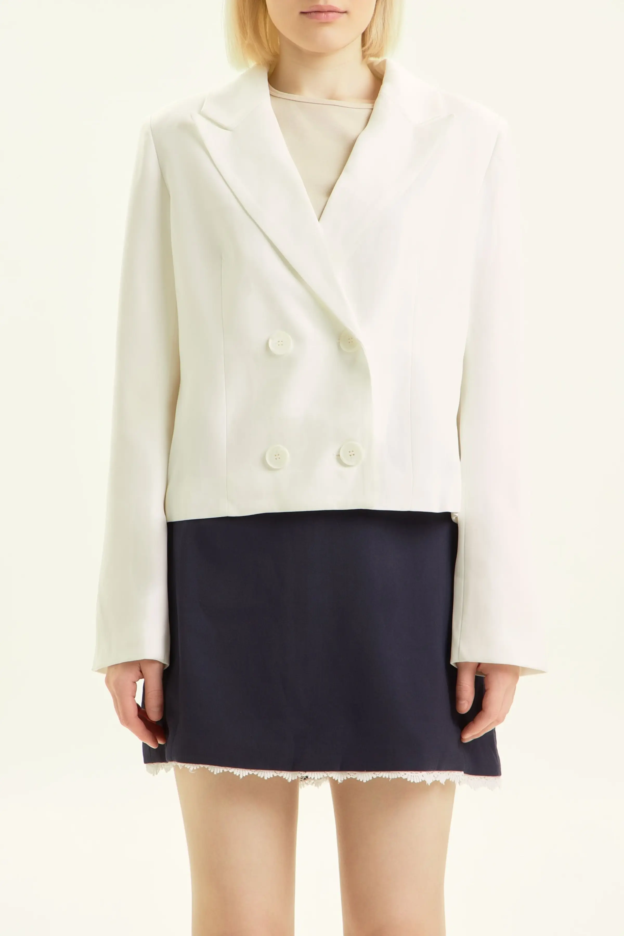 Жакет белый для женщин 44289-4 64