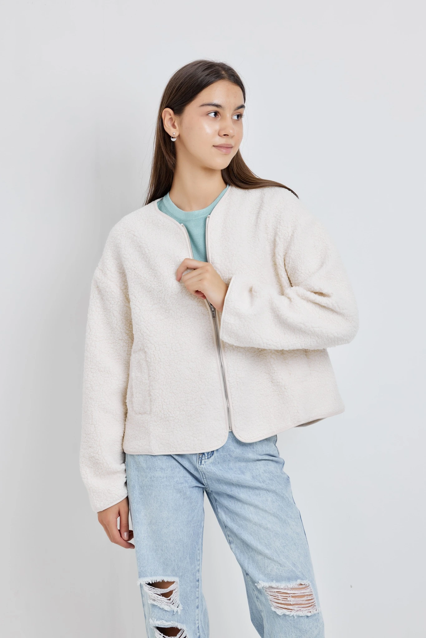 Куртка айвори для женщин 42284-234 47