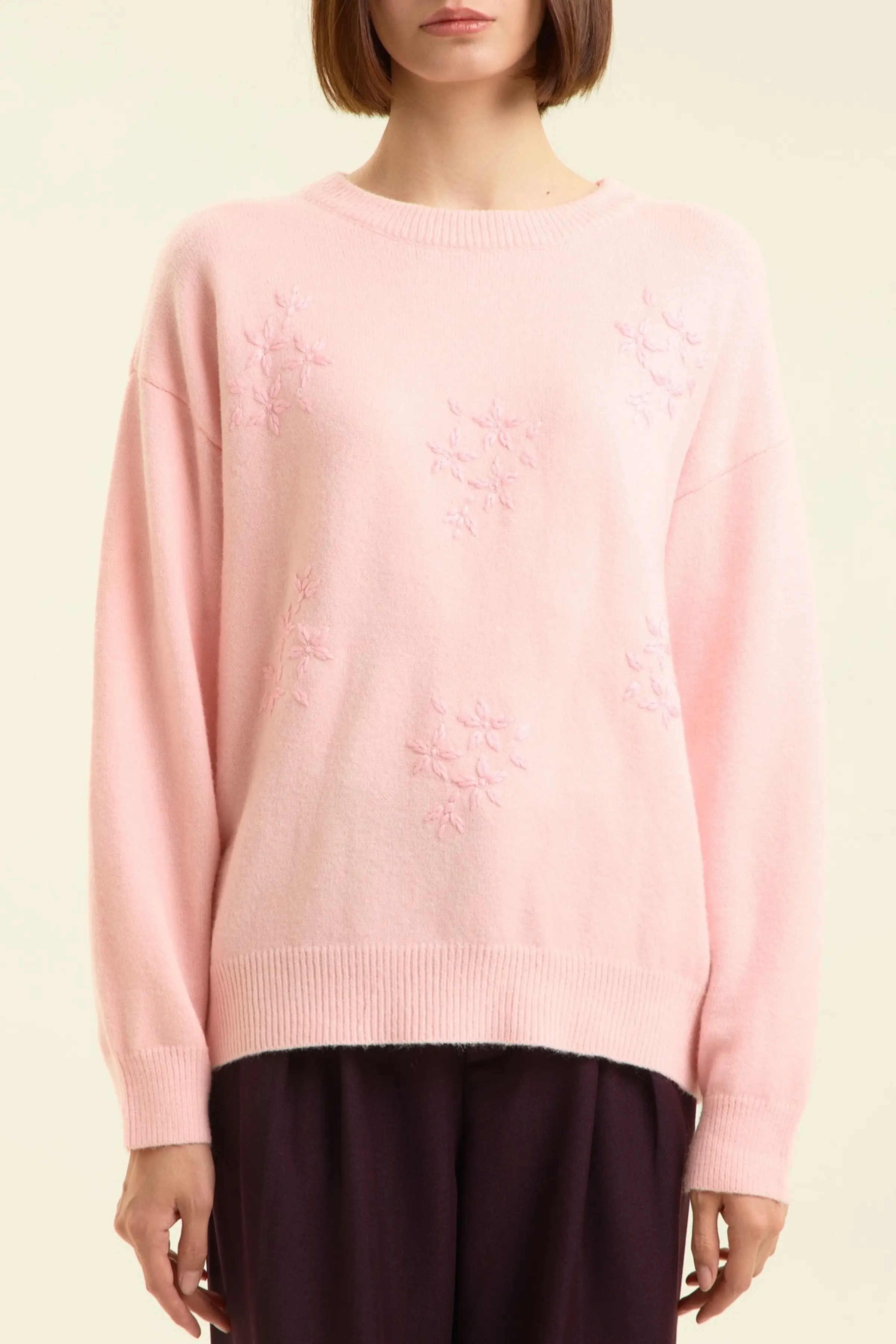 Свитер розовый для женщин 47187-17 65