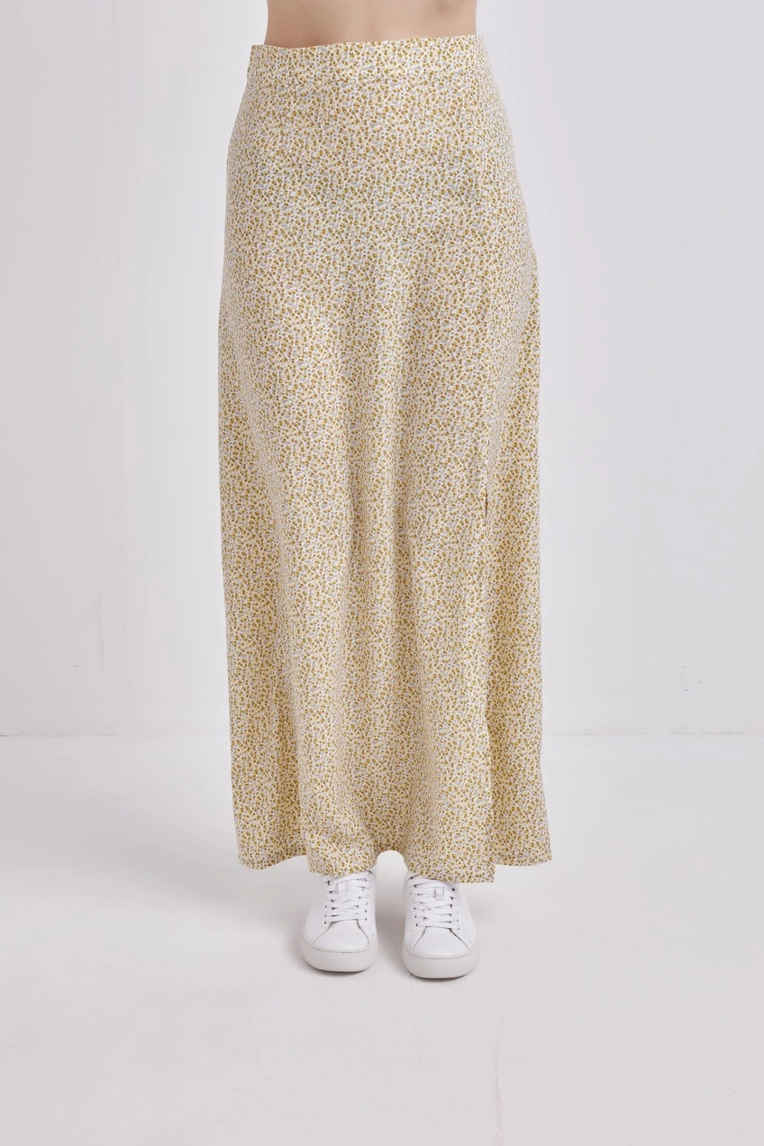 Юбка желтый в цветочек для женщин 41321-127 52