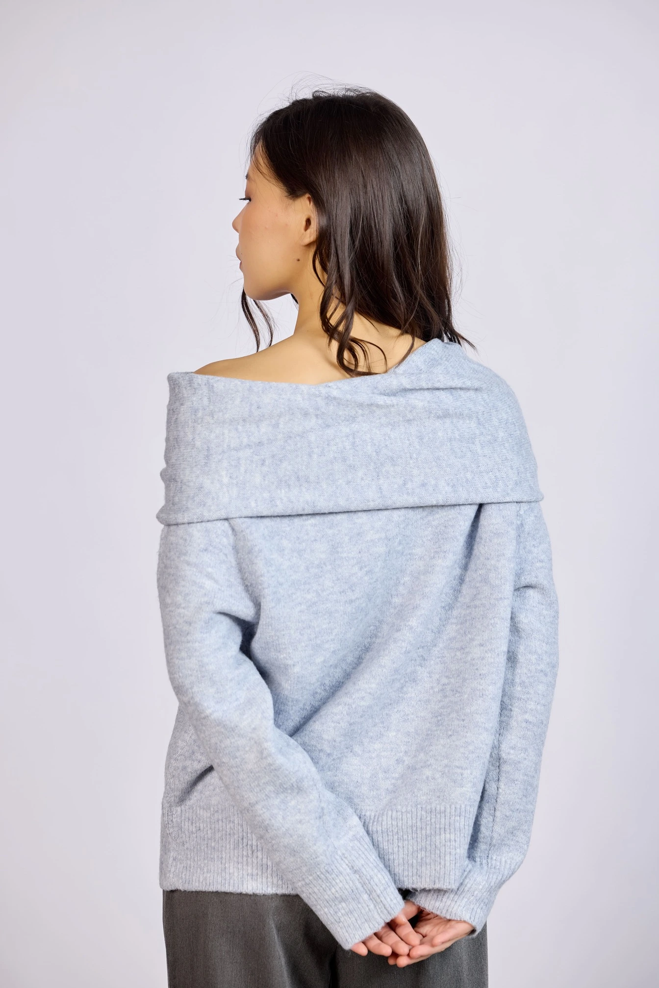 Свитер голубой для женщин 43112-10 65