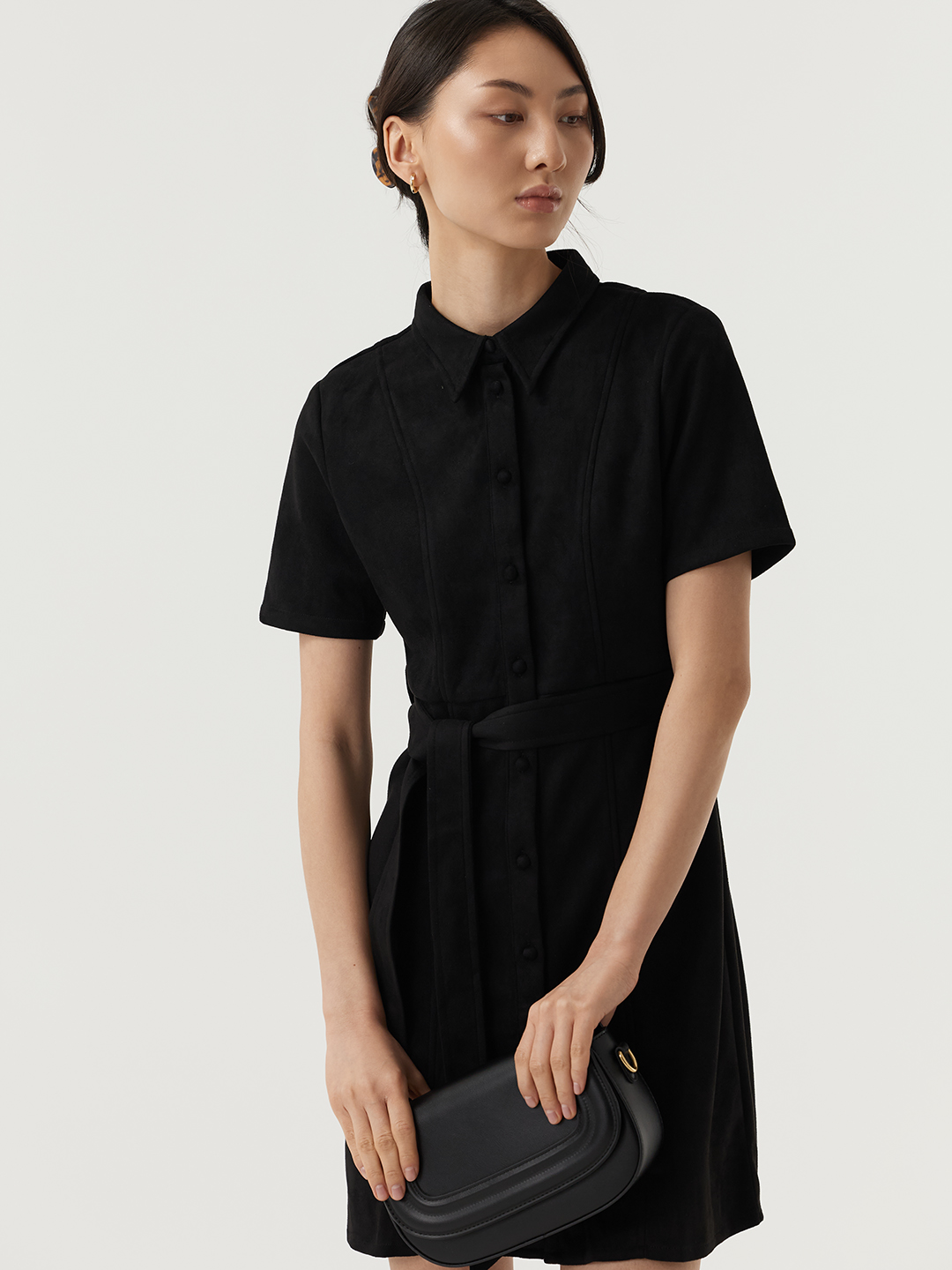 Платье черный для женщин 48106-1 54