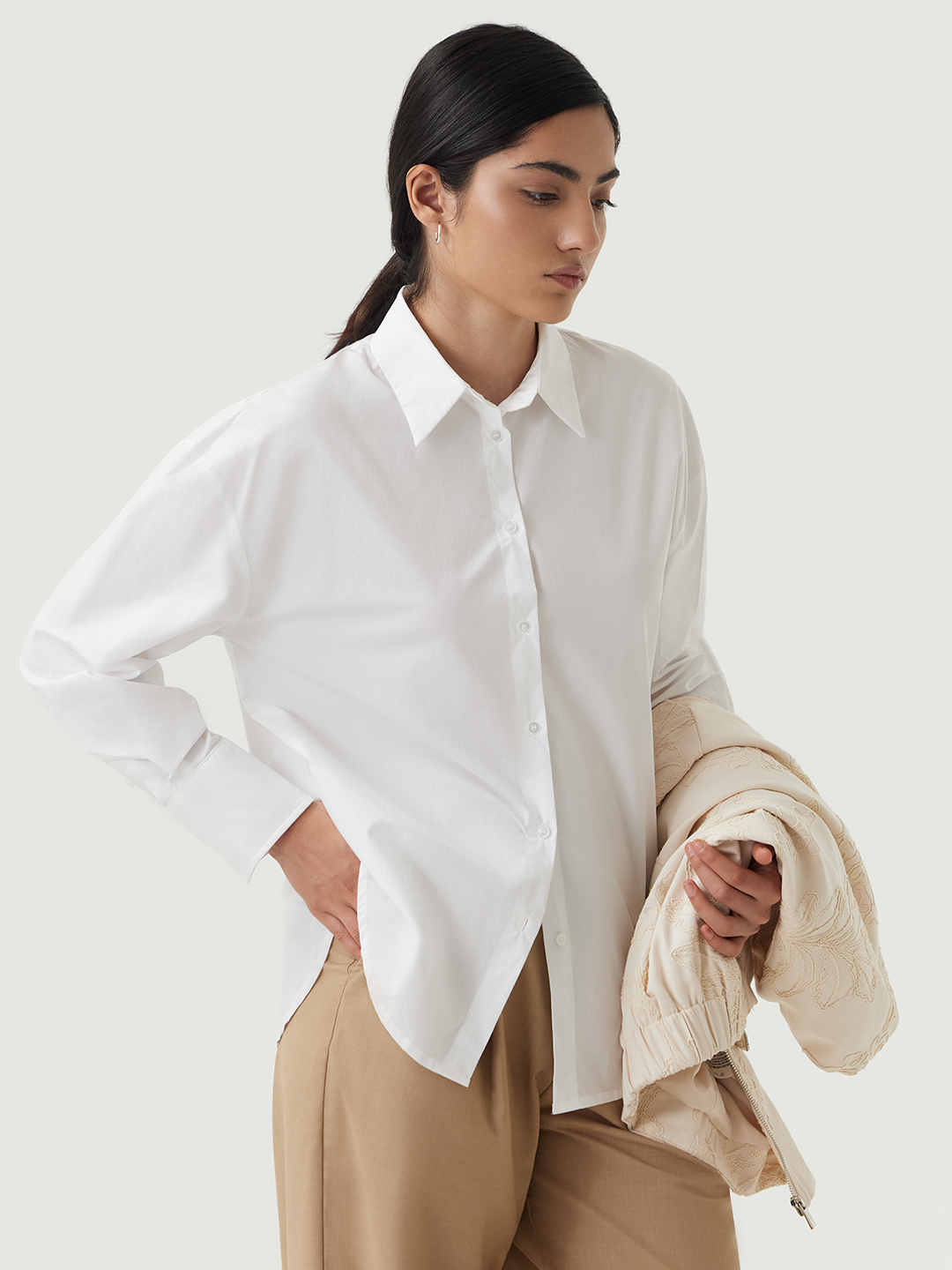 Рубашка белый для женщин 48152-4 66