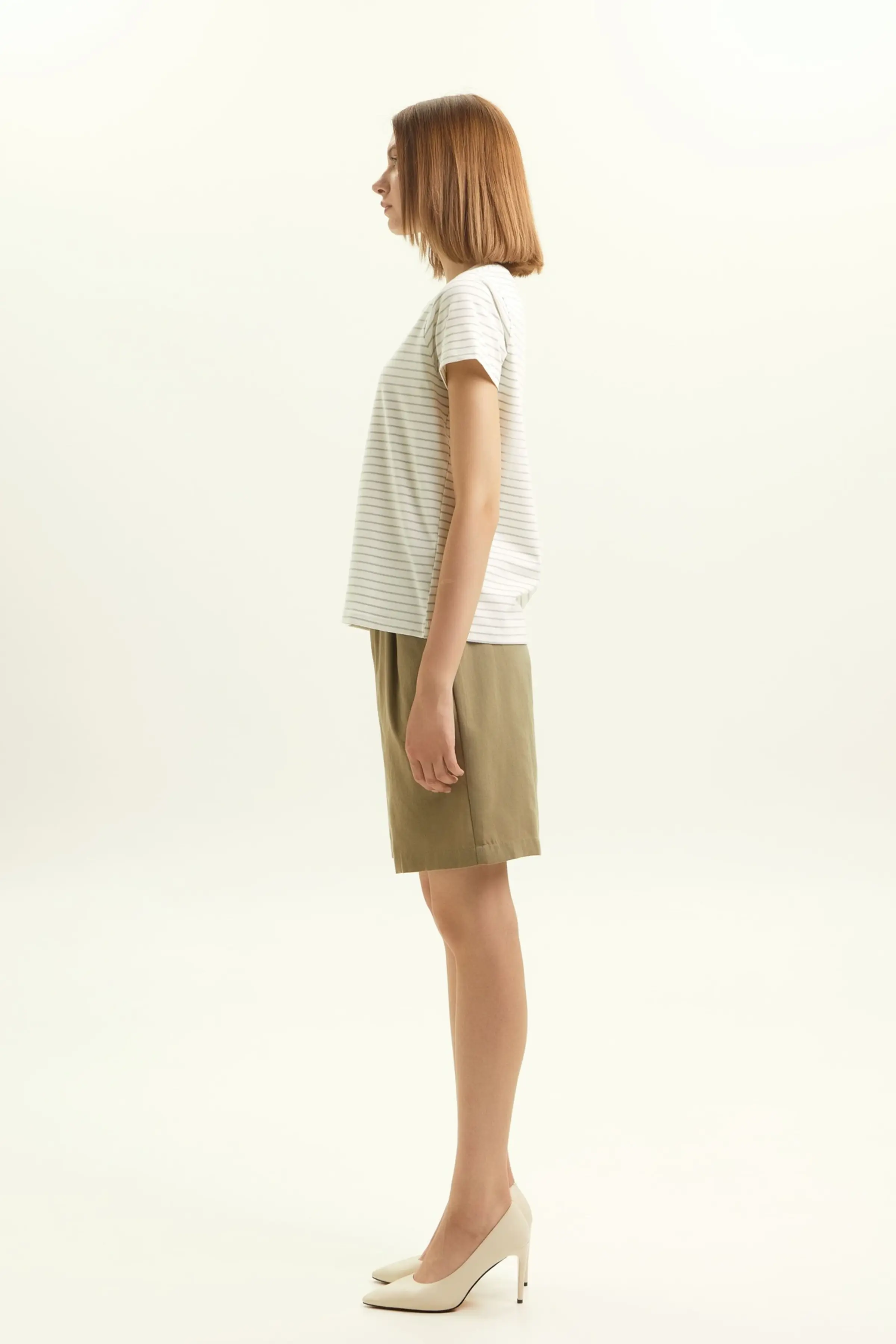 Шорты хаки для женщин 45294-14 57