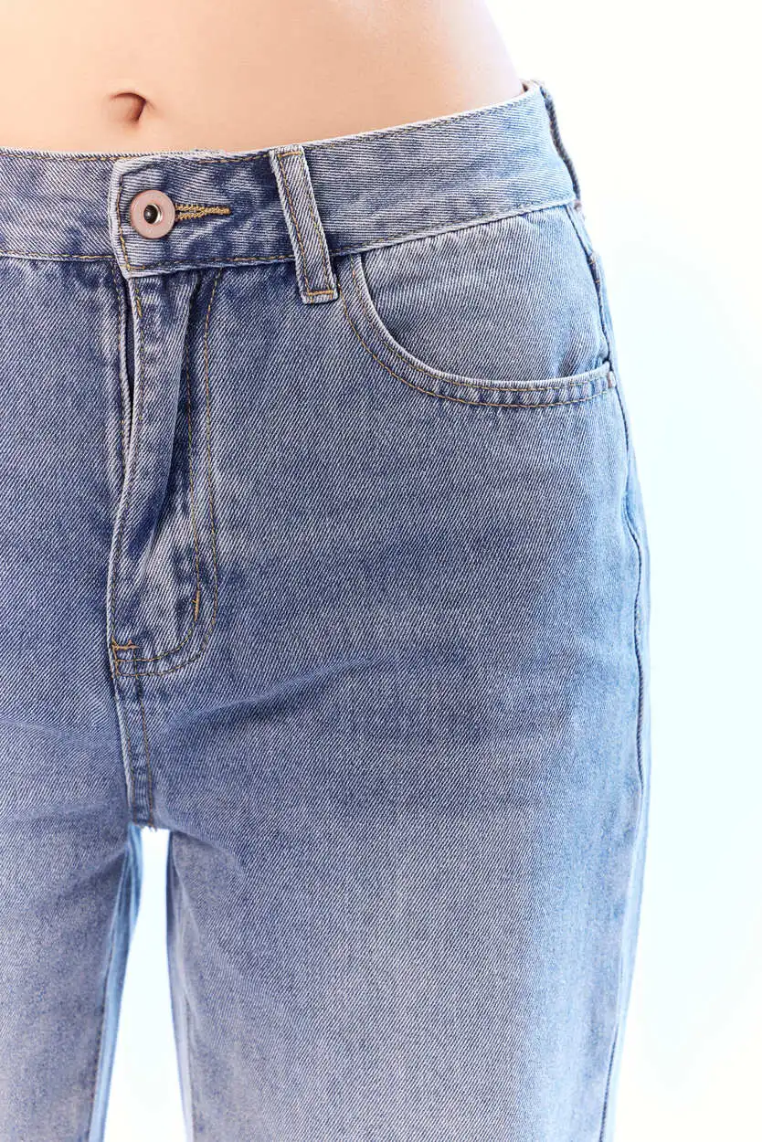 Джинсы голубой для женщин 44360-10 74