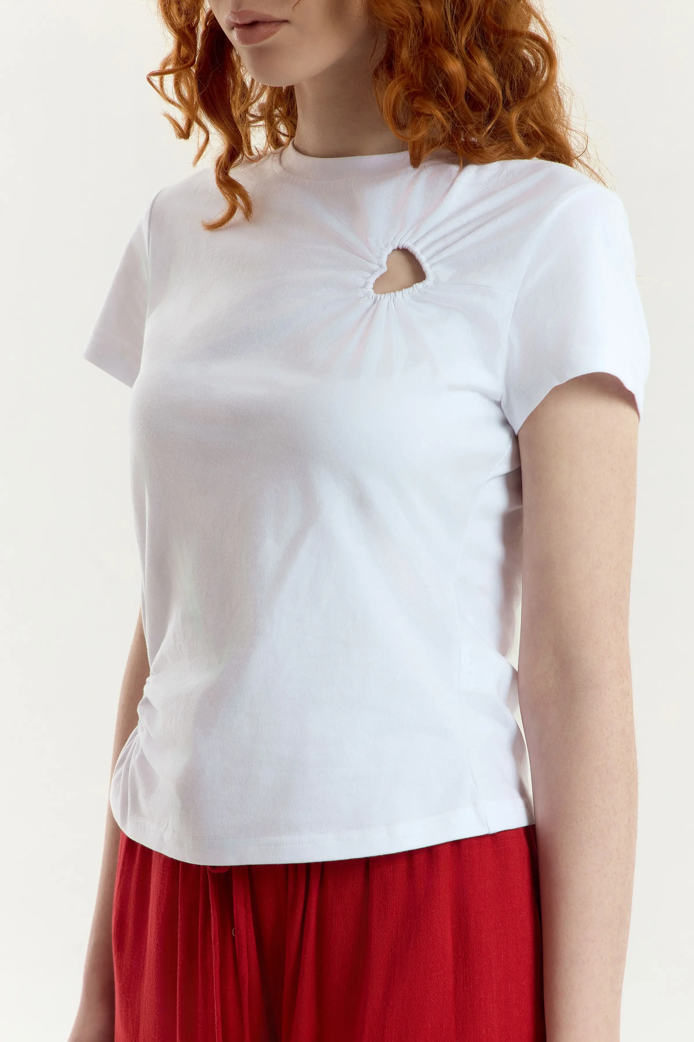 Футболка белый для женщин 45206-4 67