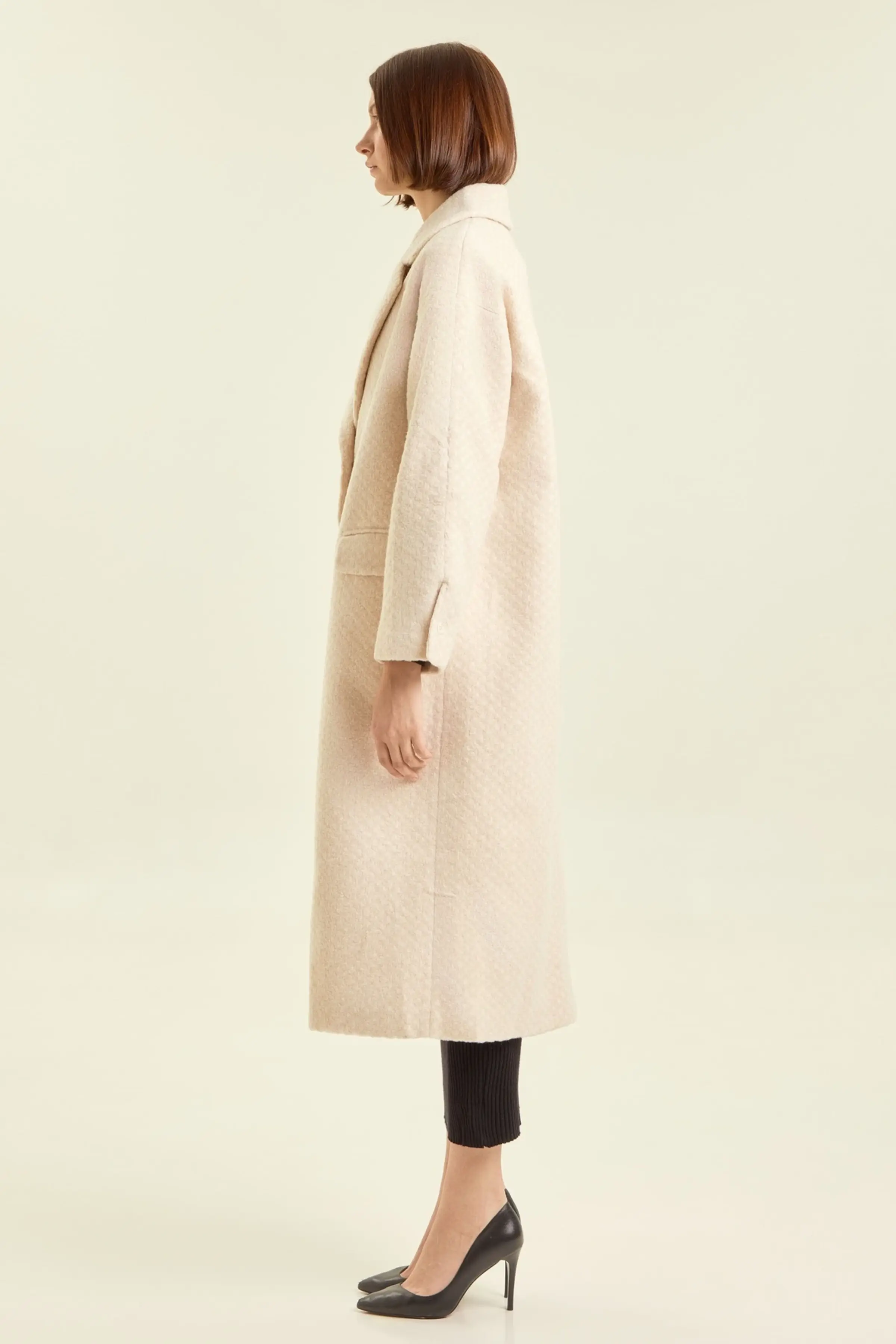 Пальто айвори для женщин 47109-234 53