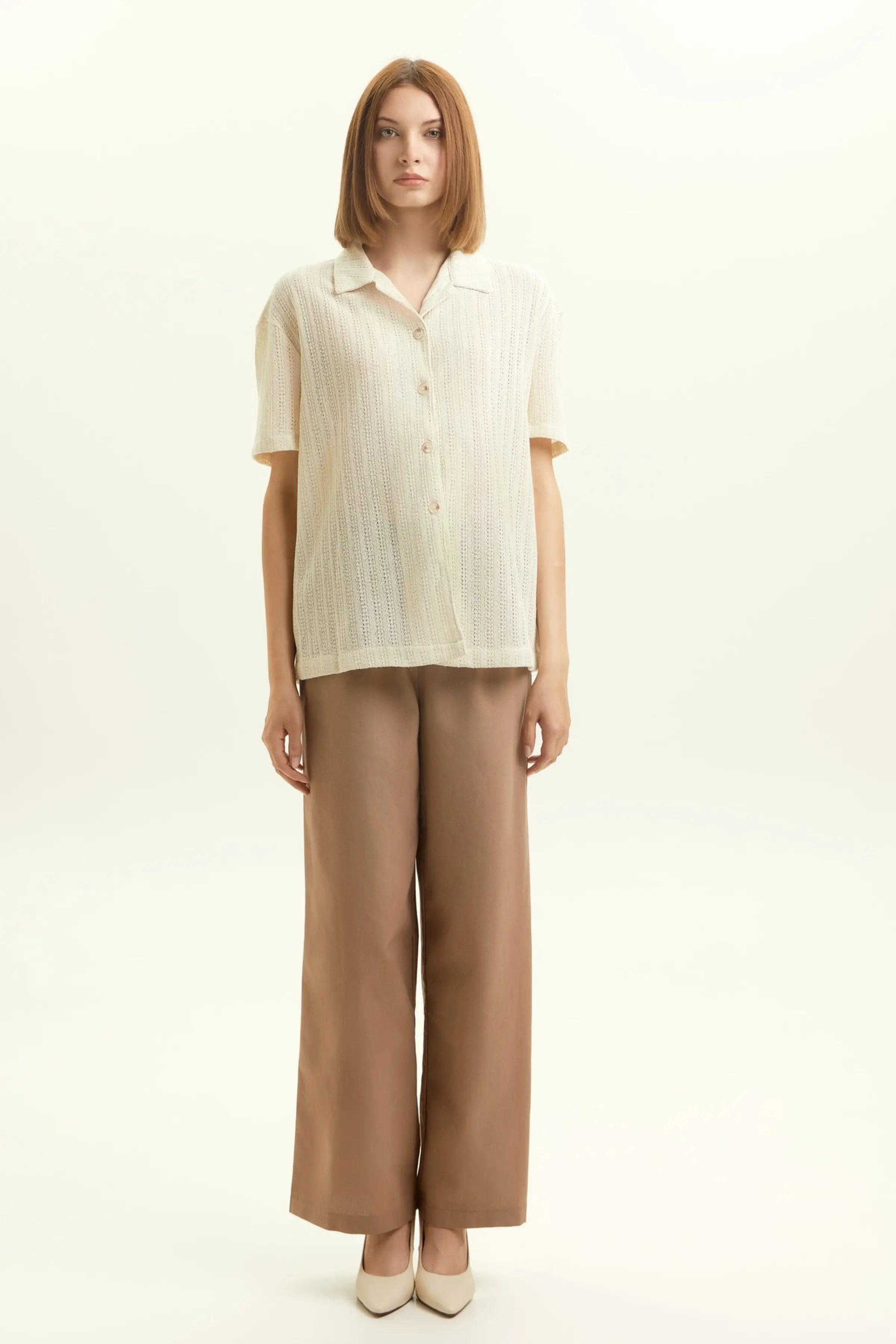 Блузка айвори для женщин 45250-234 28