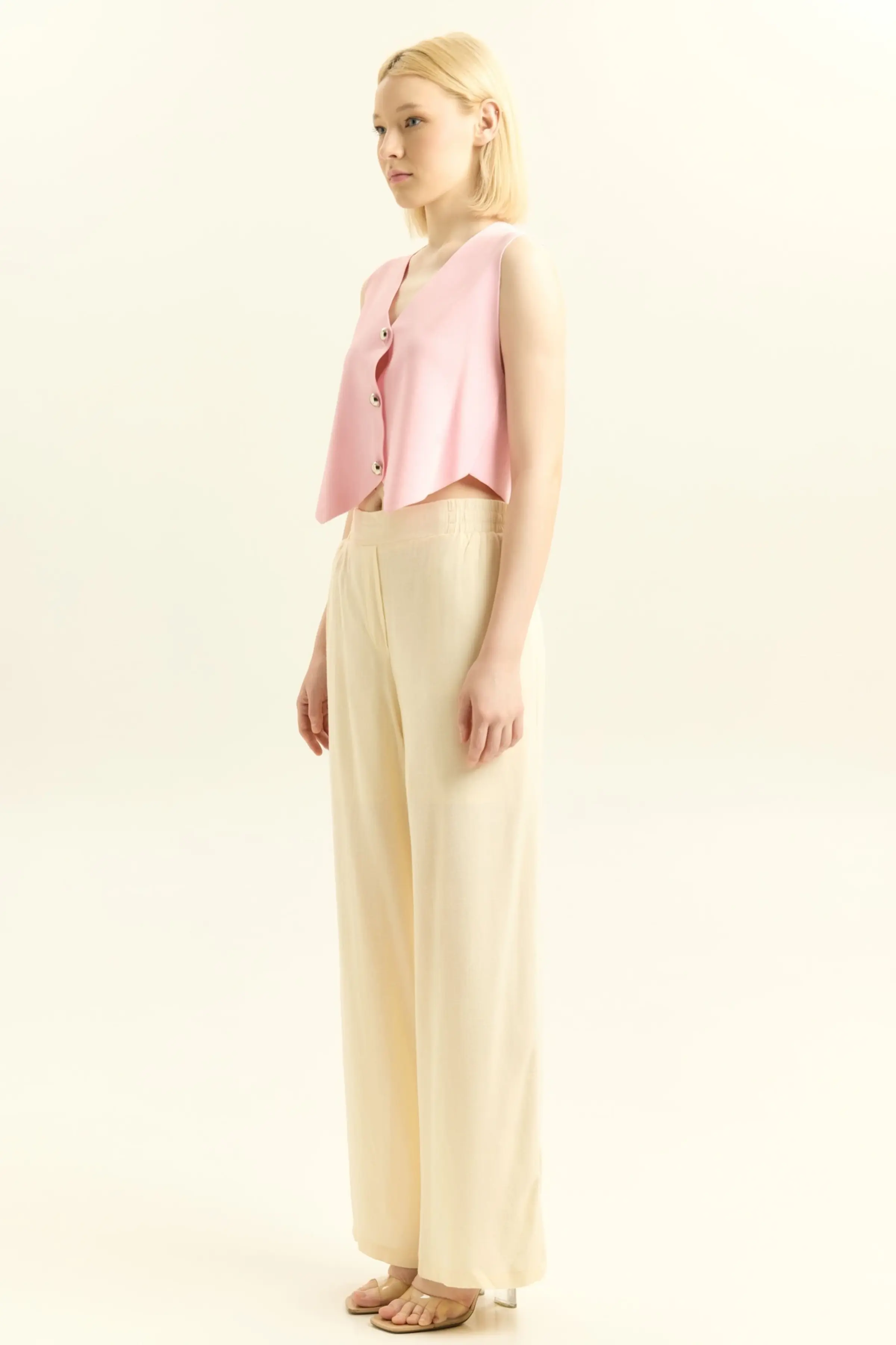 Жилетка розовый для женщин 45231-17 68