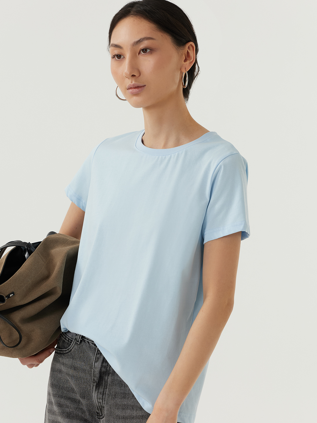 Футболка голубой для женщин 48280-10 67