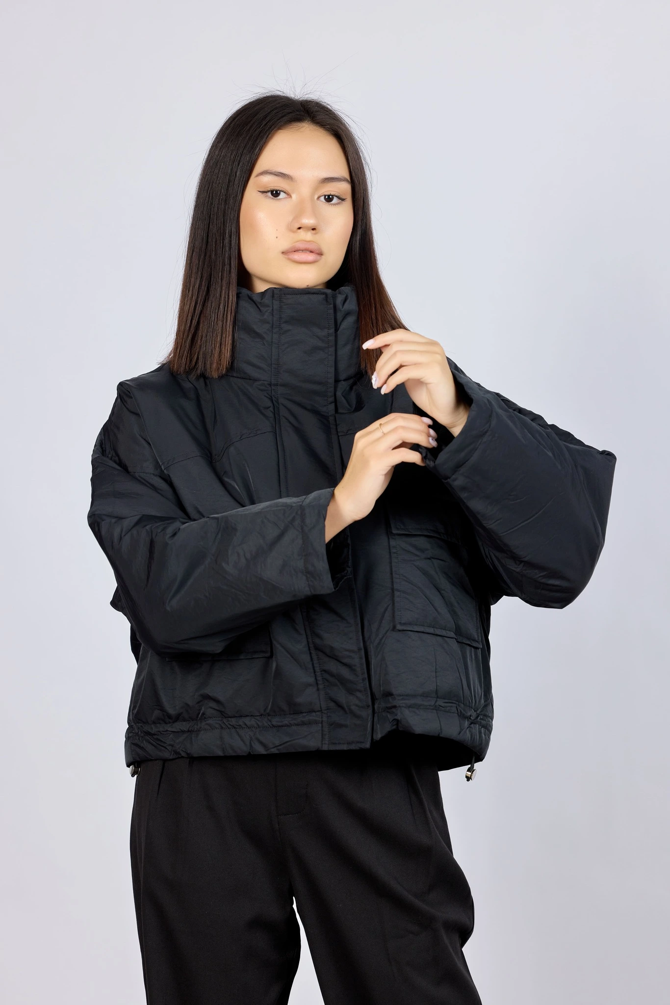 Куртка черный для женщин 43404-1 47