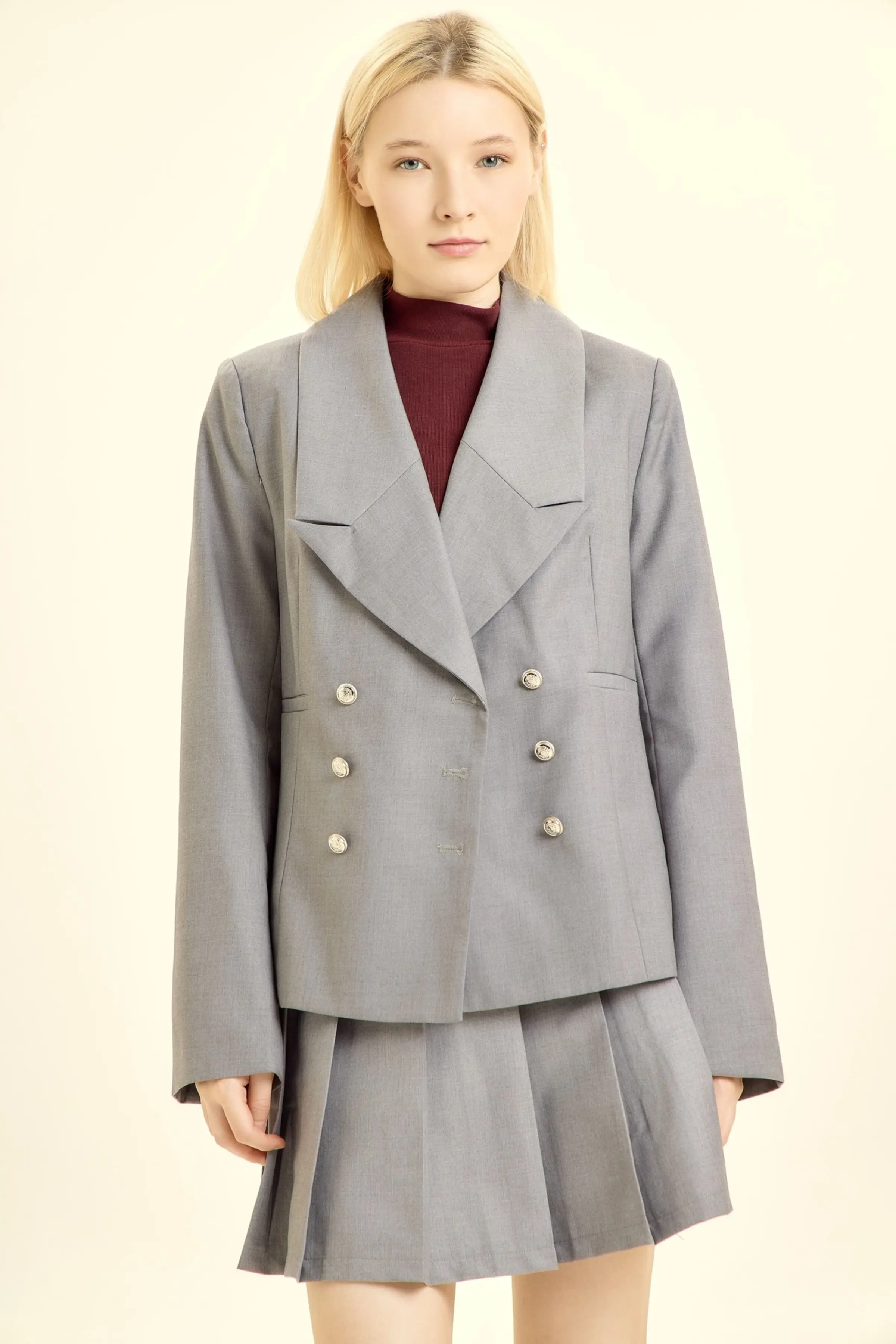 Жакет серый для женщин 46139-61 64