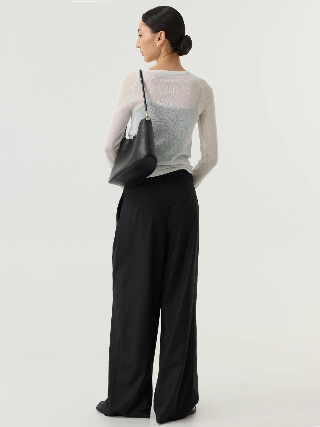 Лонгслив белый для женщин 48265-4 59