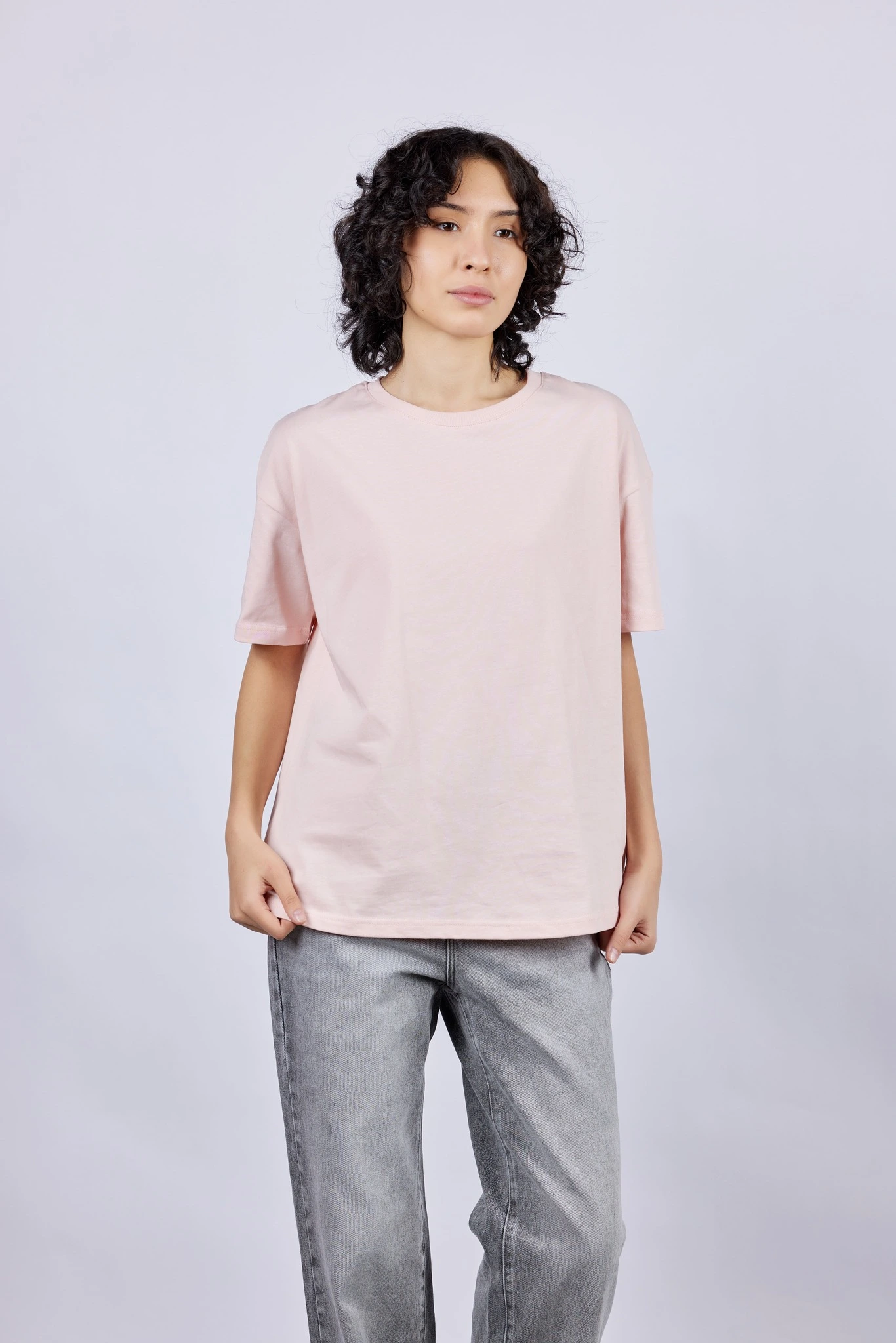 Футболка розовый для женщин 43214-17 67