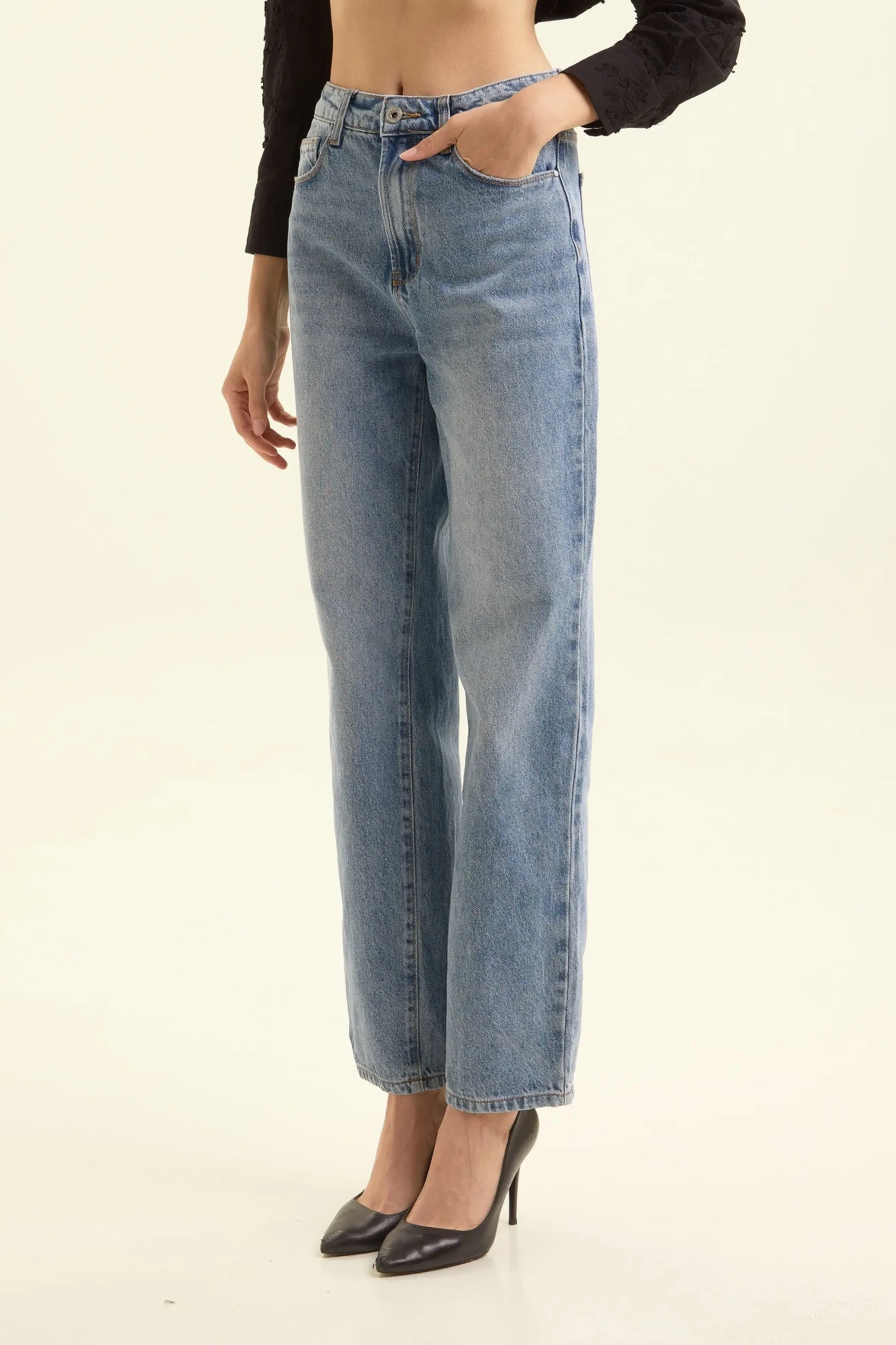 Джинсы синий для женщин 47350-65 74