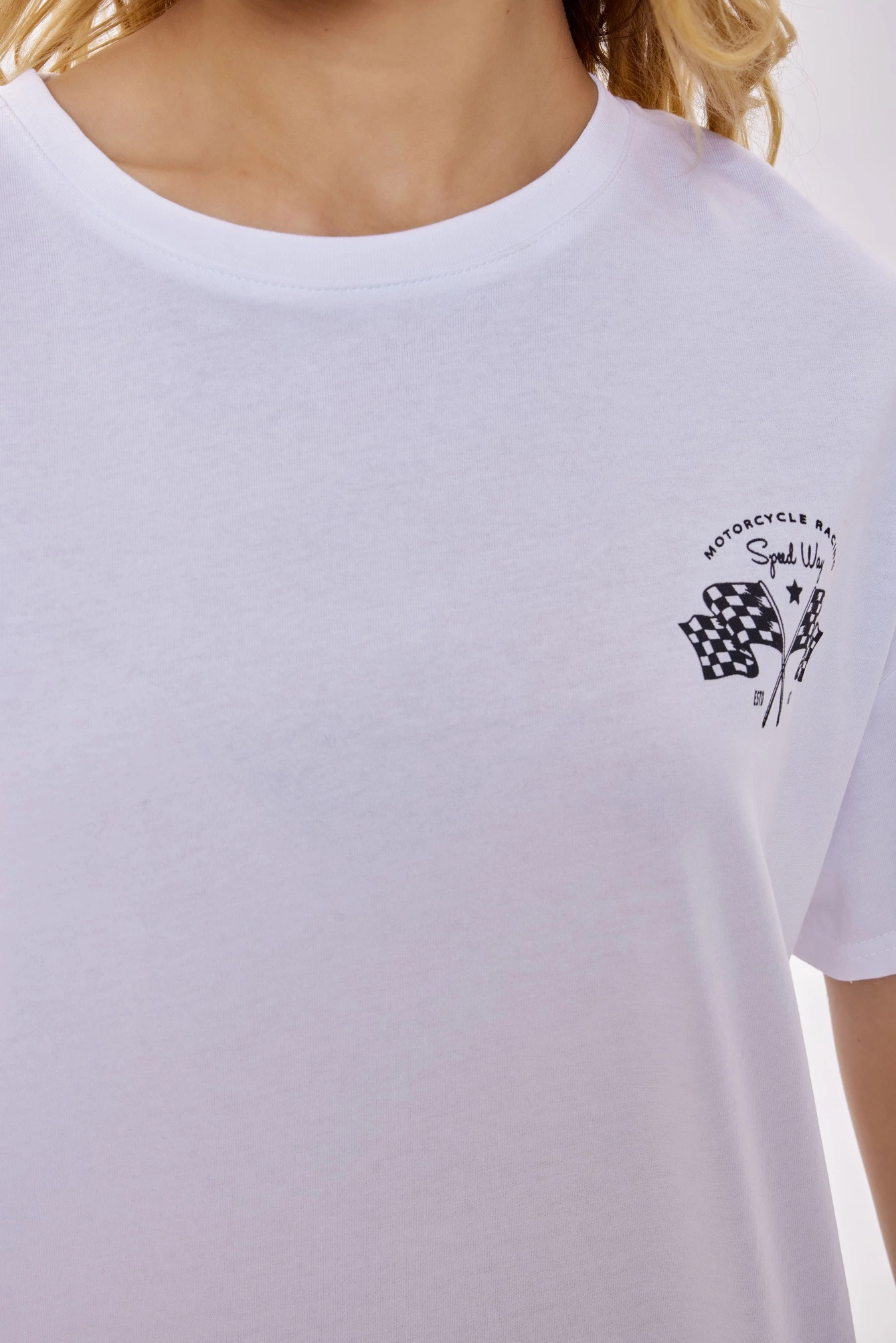 Футболка белый для женщин 40243-4 67