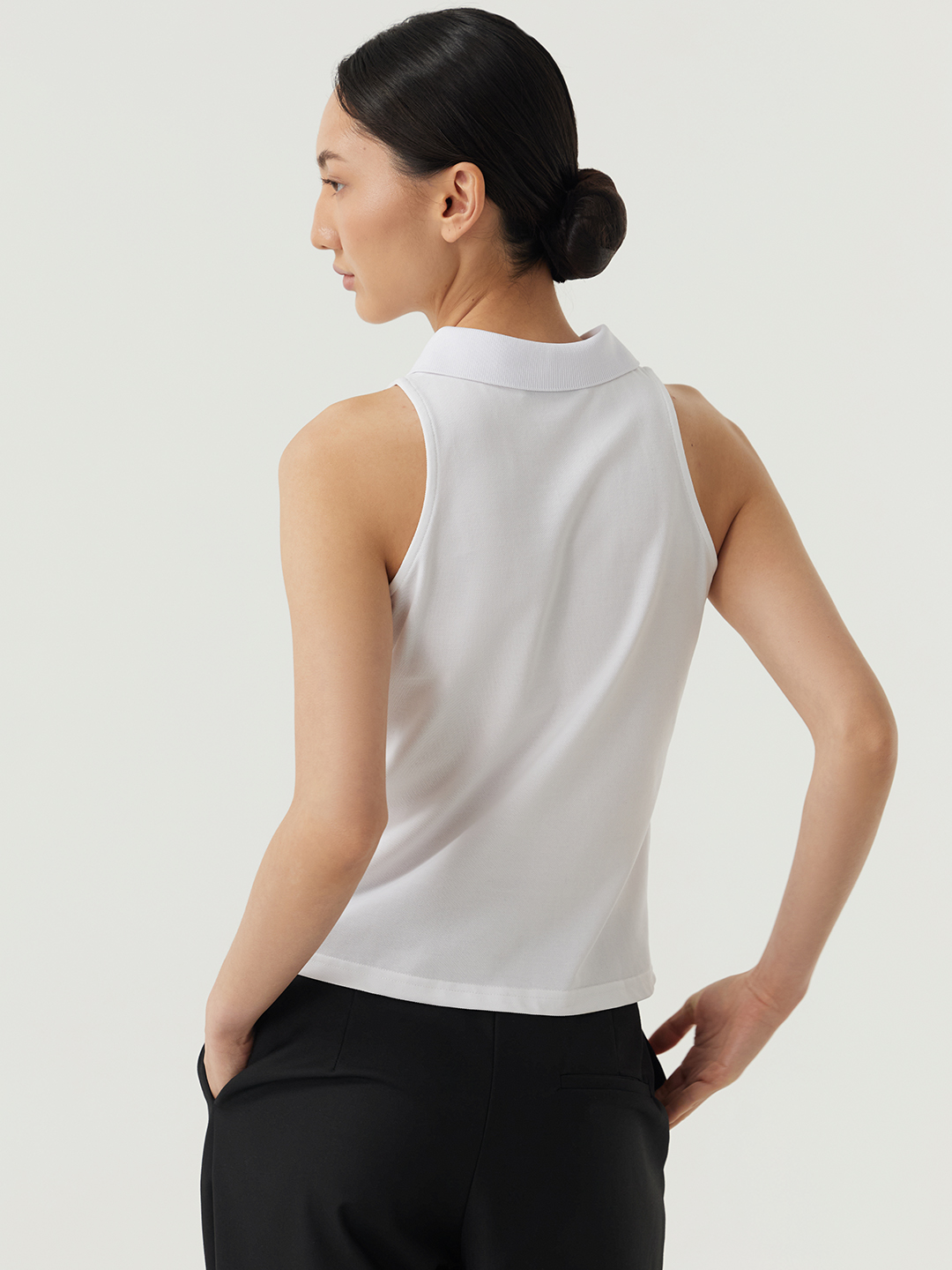 Топ белый для женщин 48217-4 46