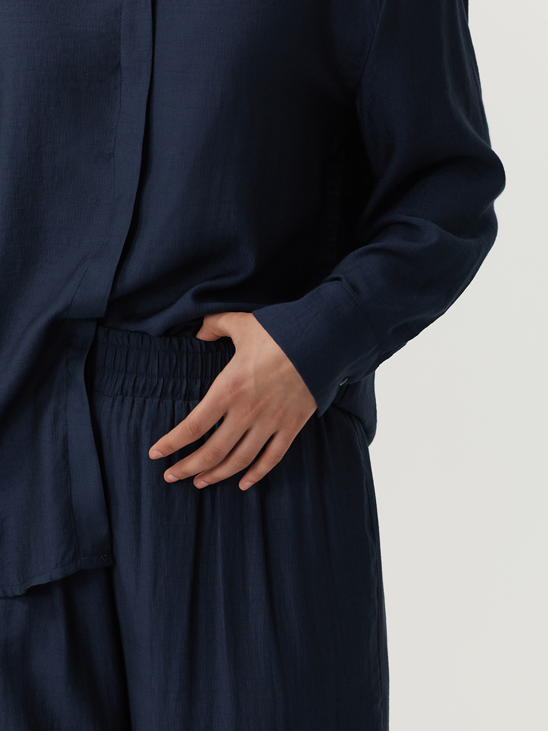 Брюки синий для женщин 48301-65 71