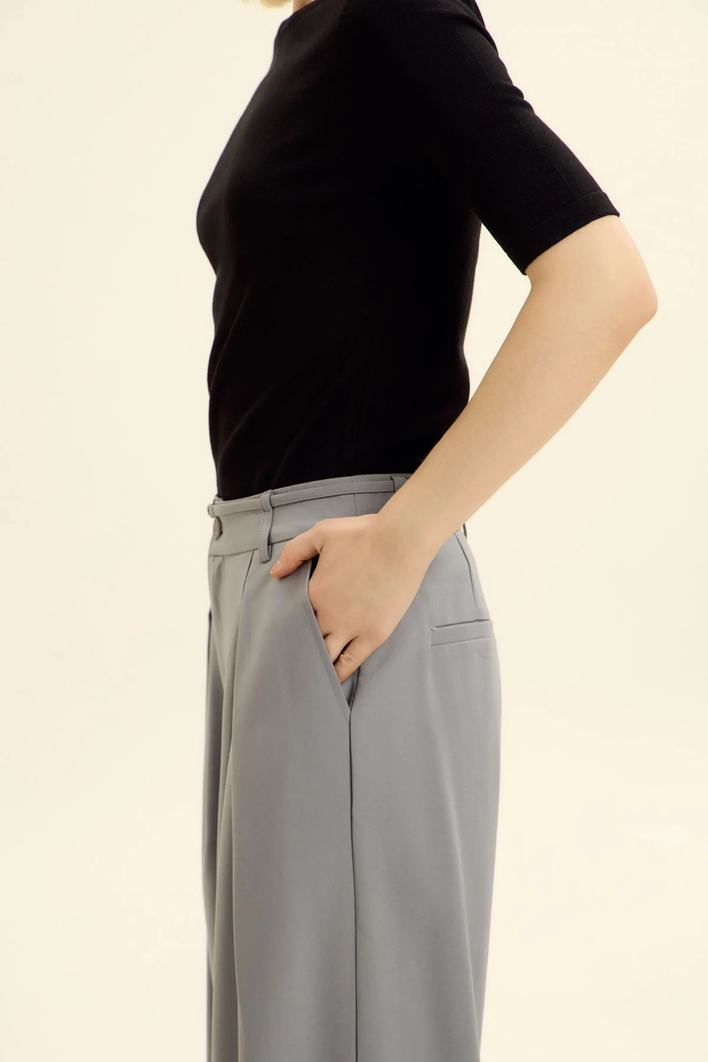 Брюки серый для женщин 46117-61 71