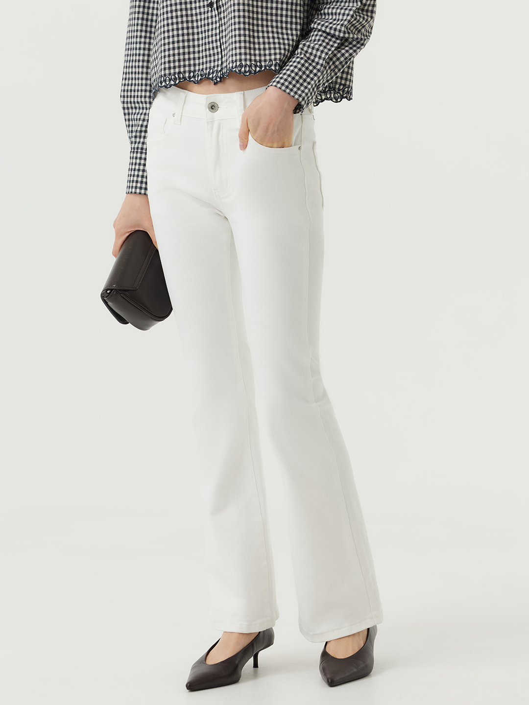 Джинсы белый для женщин 47218D-4 74