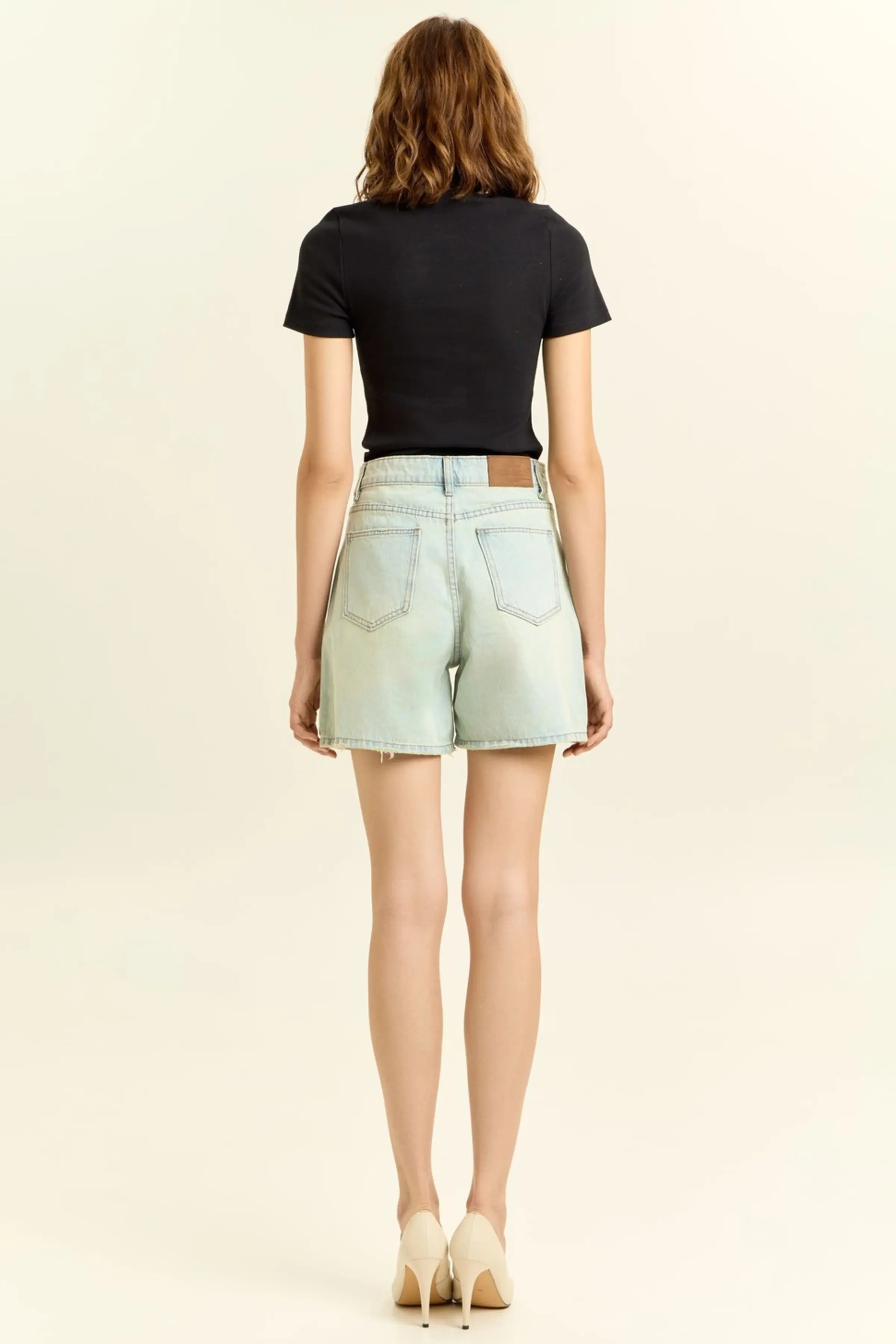 Шорты светло-голубой для женщин 45305-25 57