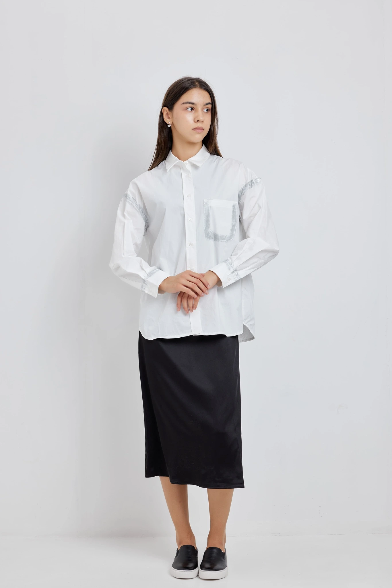 Рубашка белый для женщин 42299-4 66