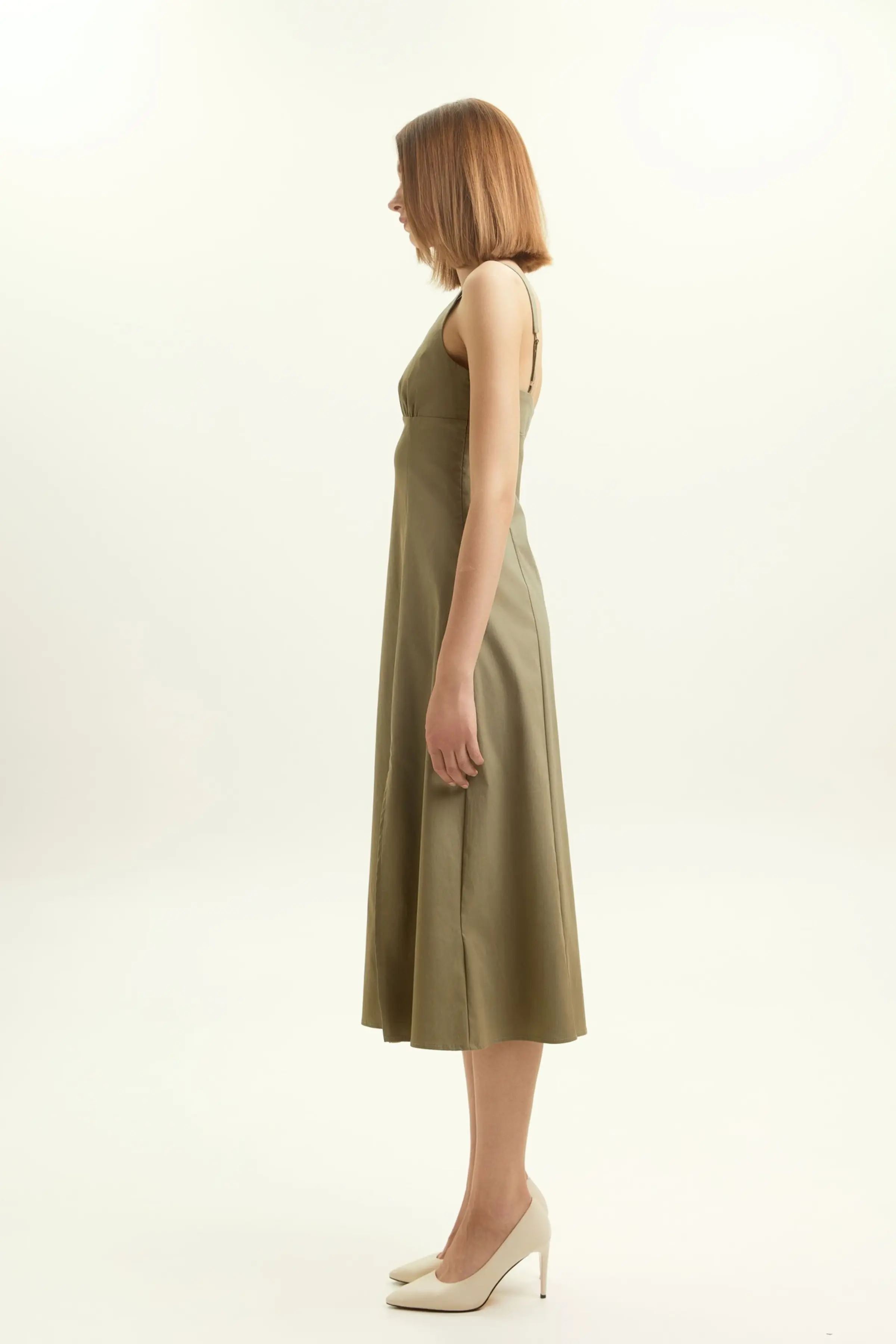 Сарафан хаки для женщин 45277-14 48