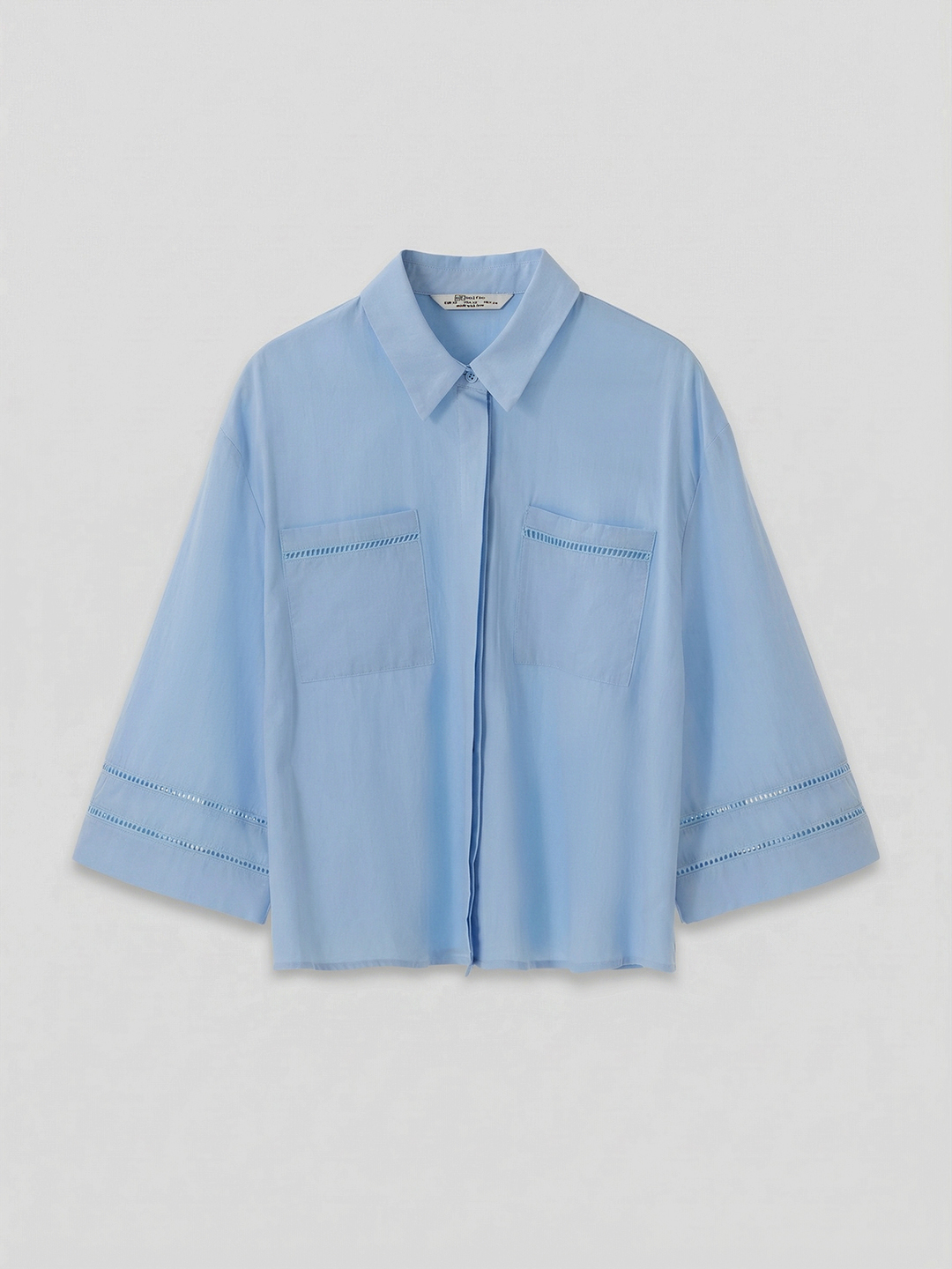 Рубашка голубой для женщин 48255-10 66