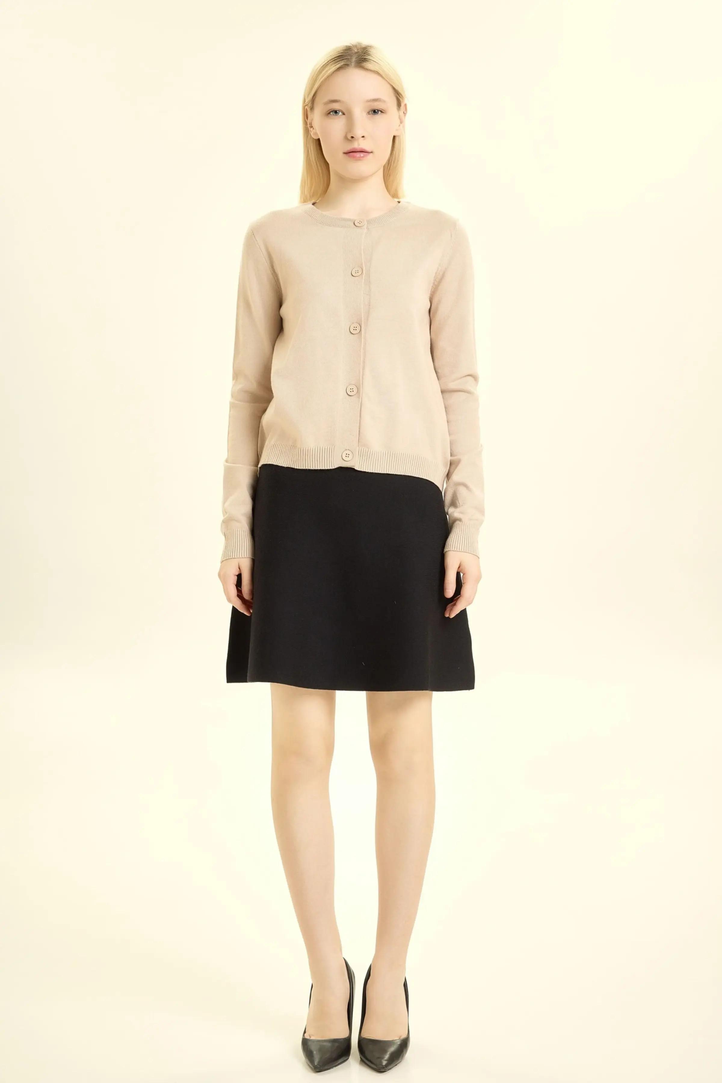 Кардиган бежевый для женщин 46231-15 50