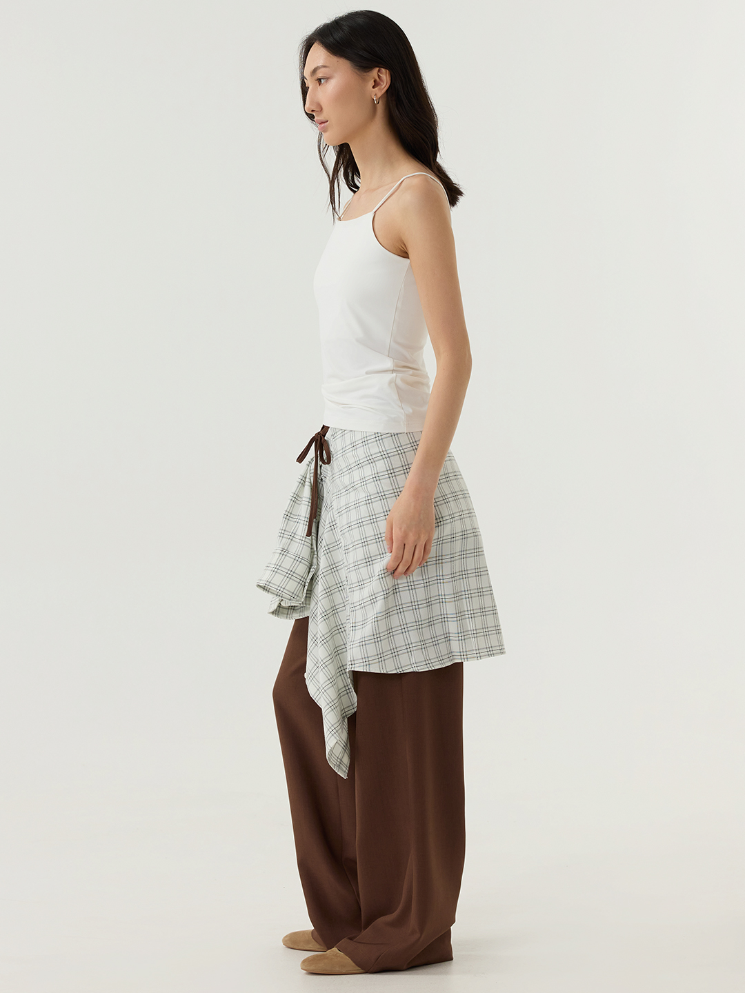 Топ белый для женщин 48195-4 46