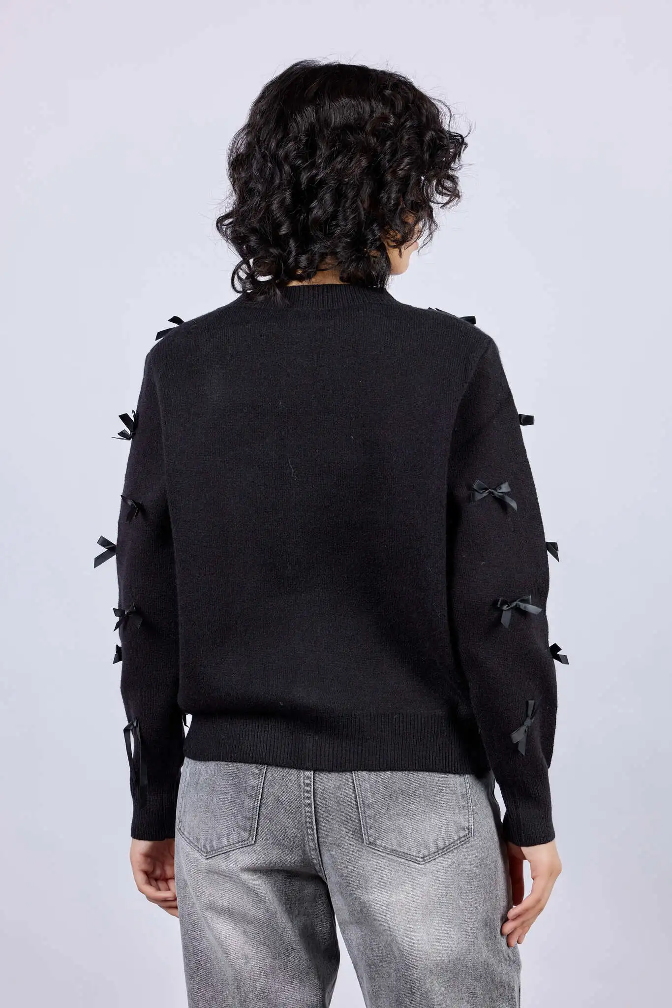 Кардиган черный для женщин 43202-1 50