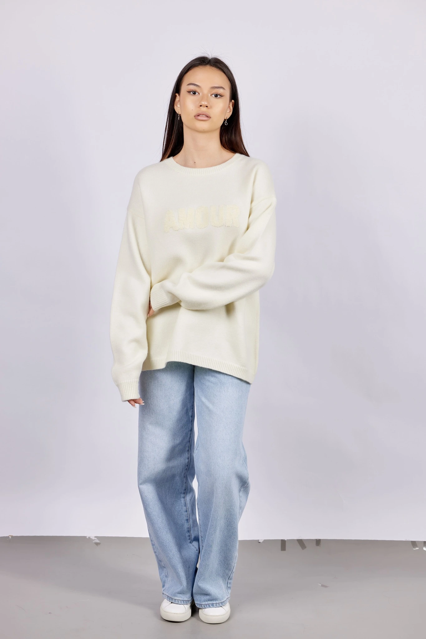 Свитер бежевый для женщин 43126-15 65