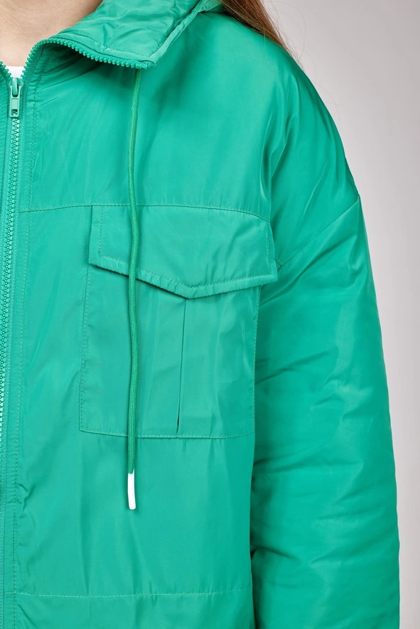 Демисезонная куртка зеленый для женщин 352/490/34150-34 69