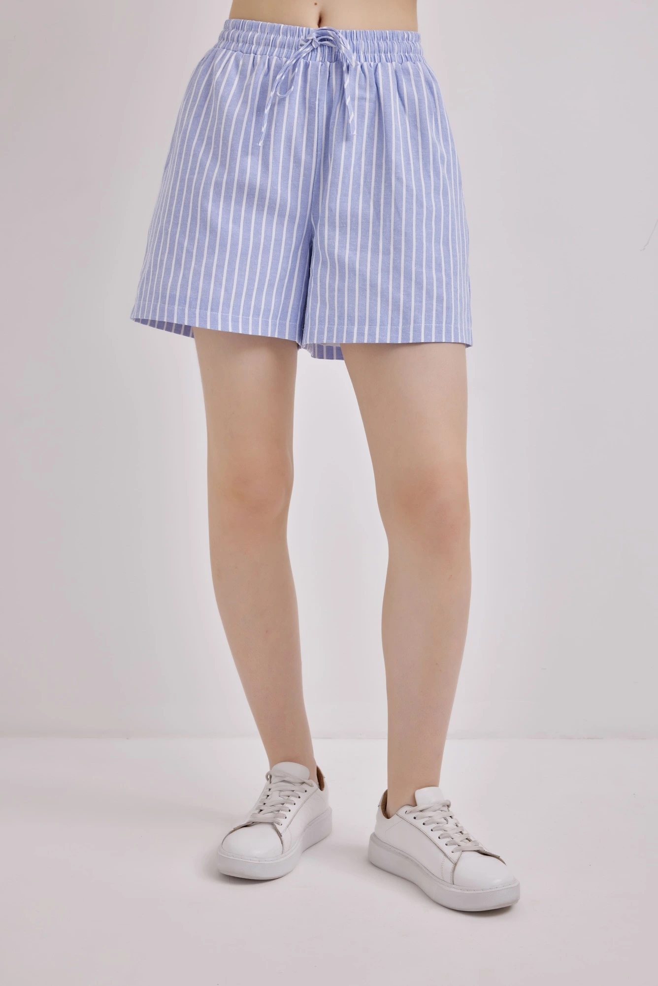 Шорты синий в полоску для женщин 41243-158 57