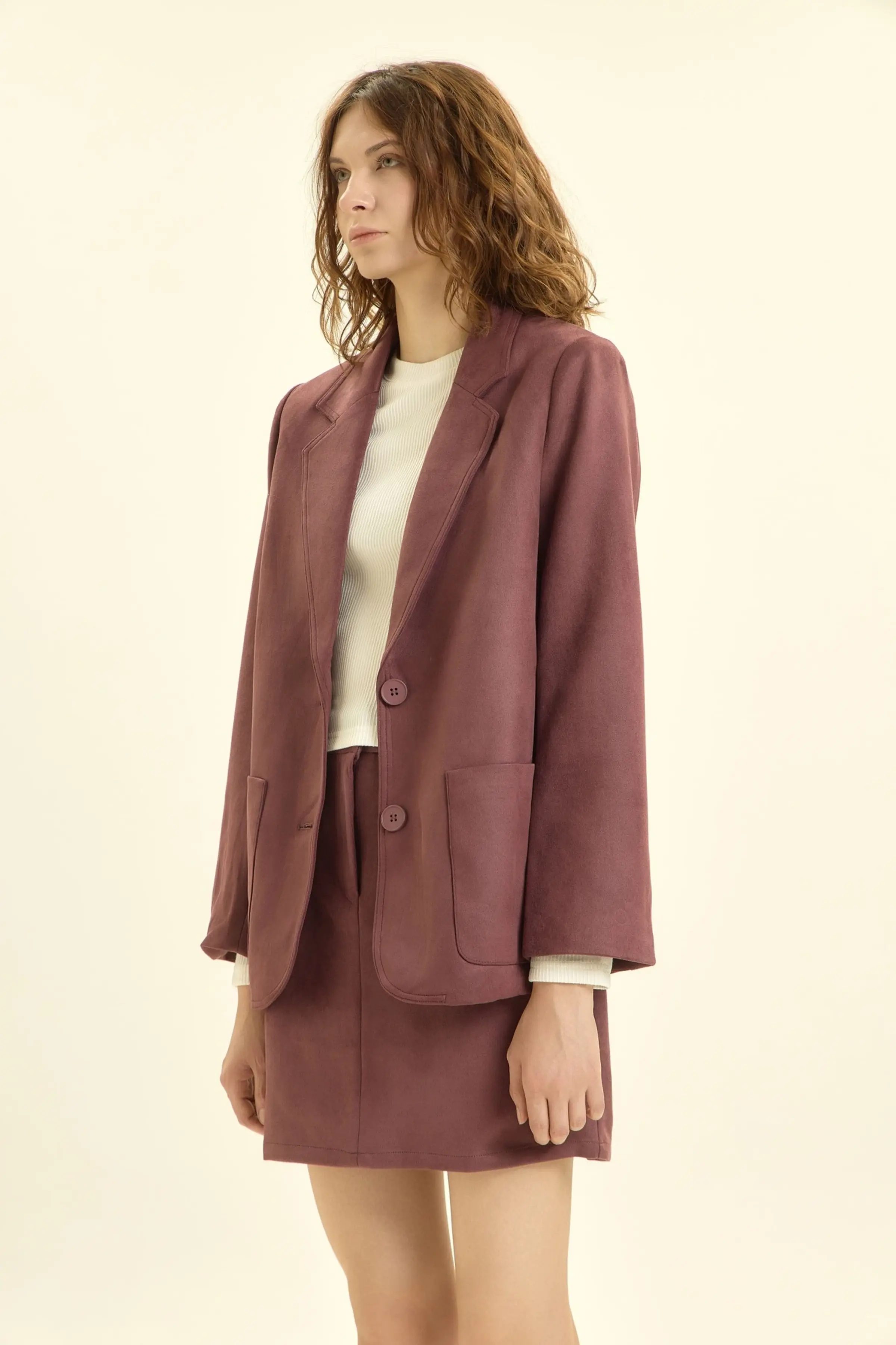 Жакет бордовый для женщин 46160-67 64