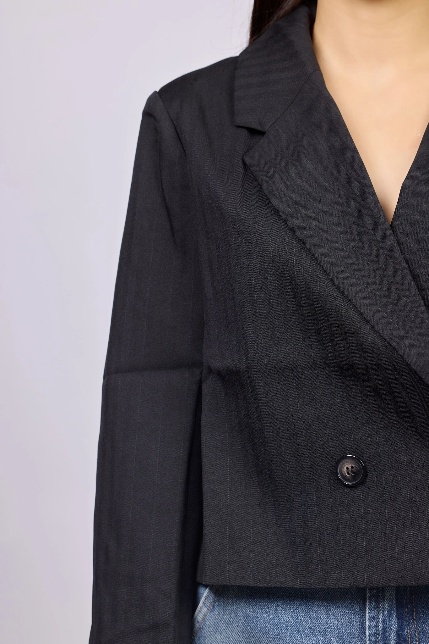 Жакет черный для женщин 42166-1 64