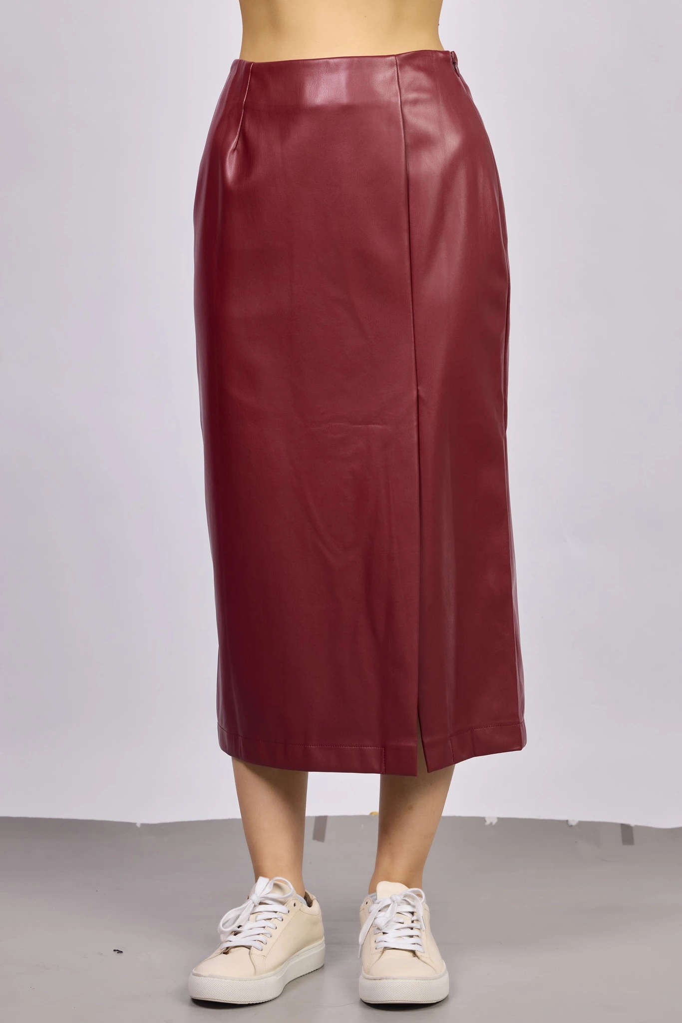 Юбка бордовый для женщин 42207-67 52