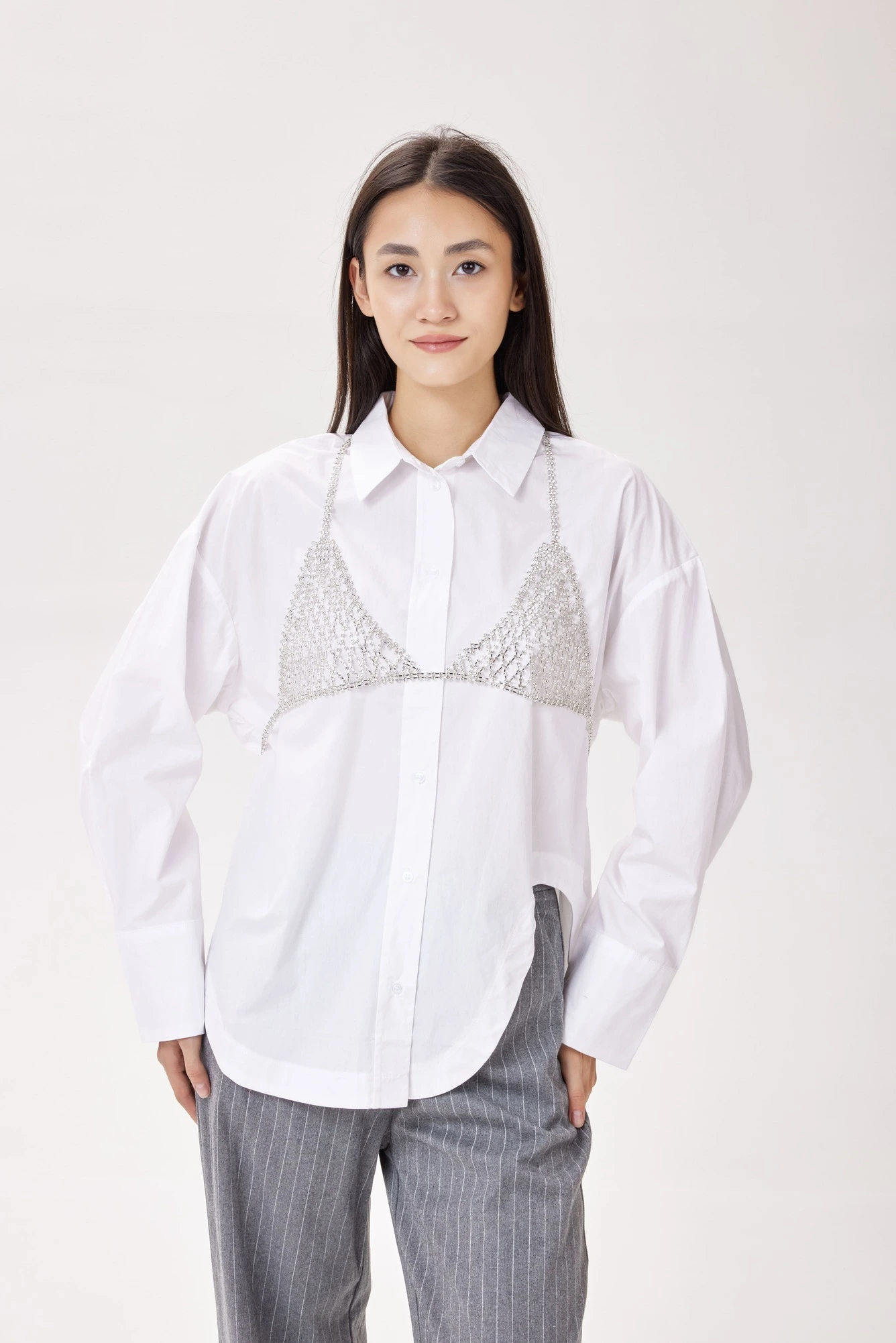 Бра серебряный для женщин Ba-001-43 36