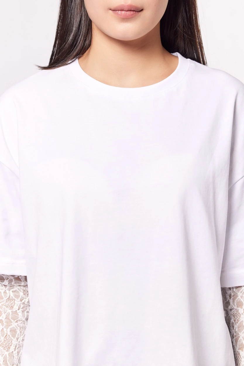 Лонгслив белый для женщин 44122-4 59