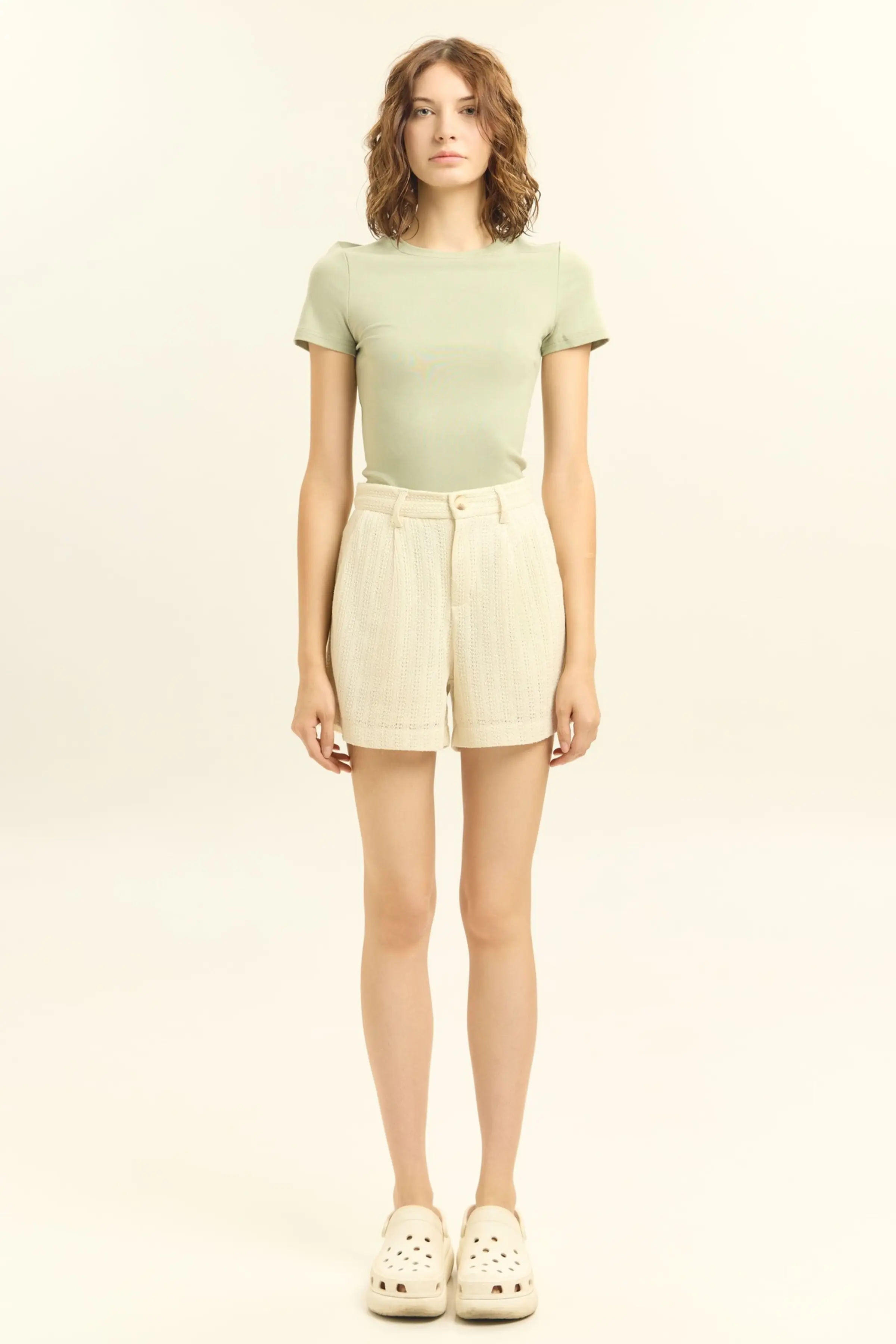 Шорты айвори для женщин 45297-234 57