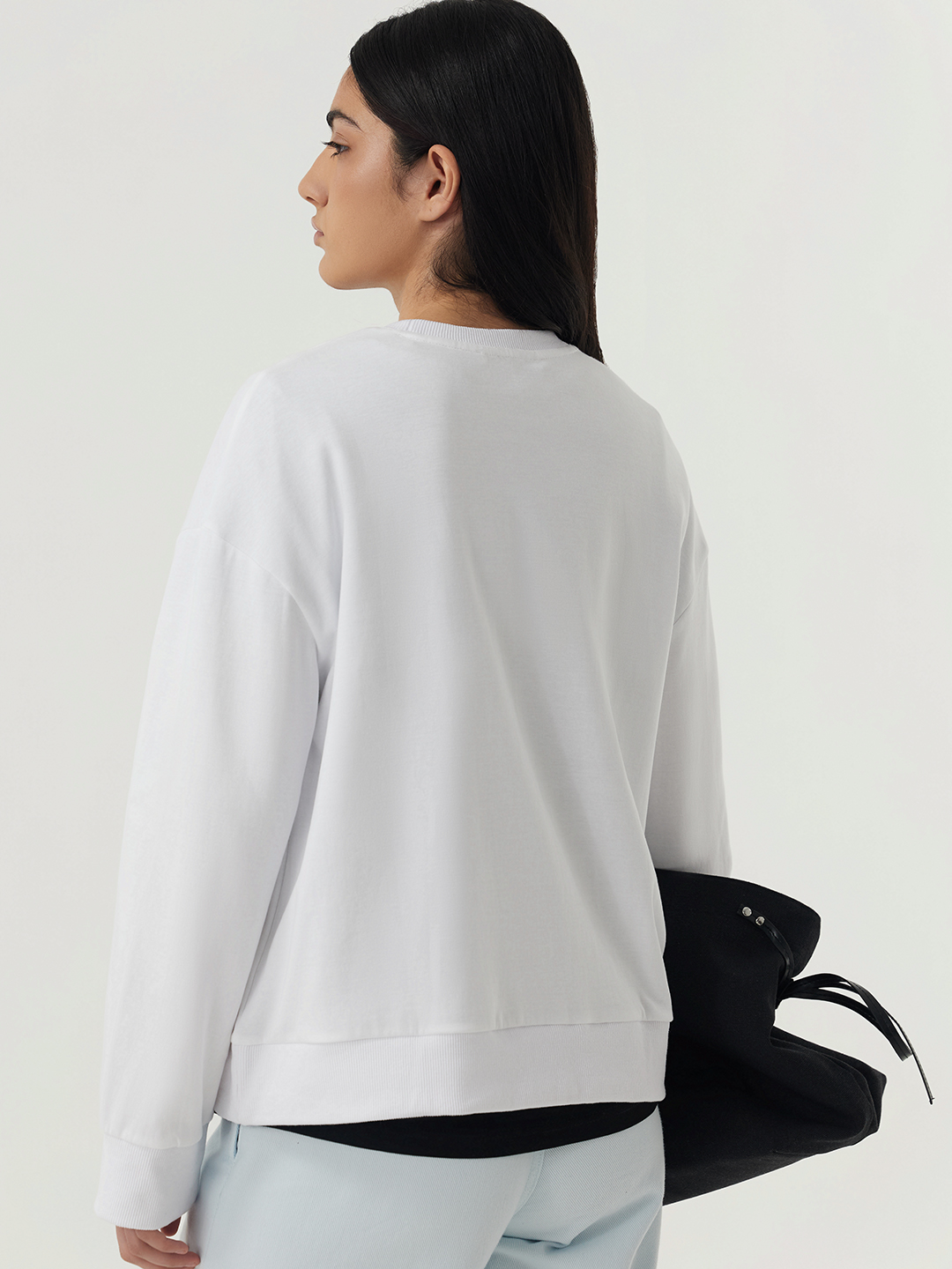 Лонгслив белый для женщин 48197-4 59