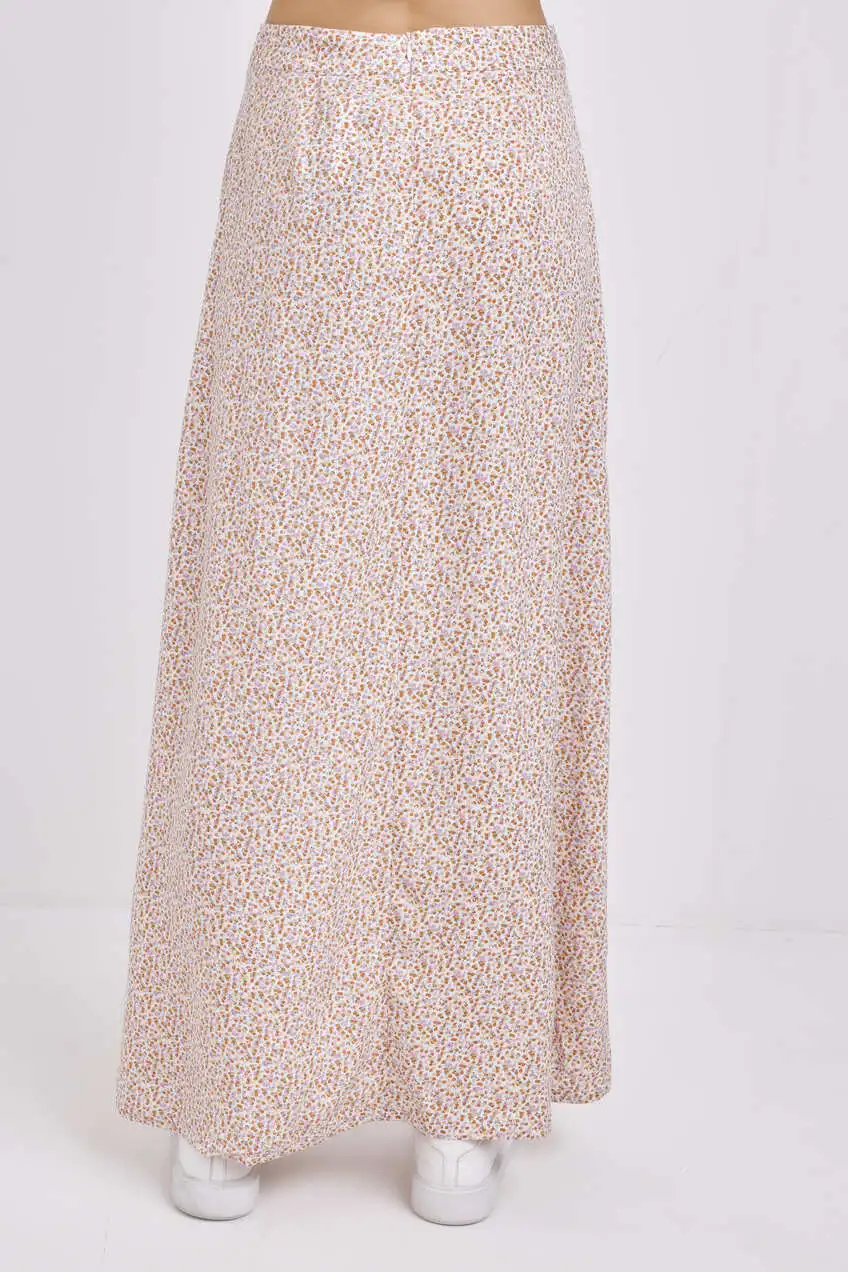 Юбка розовый в цветочек для женщин 41321-194 52