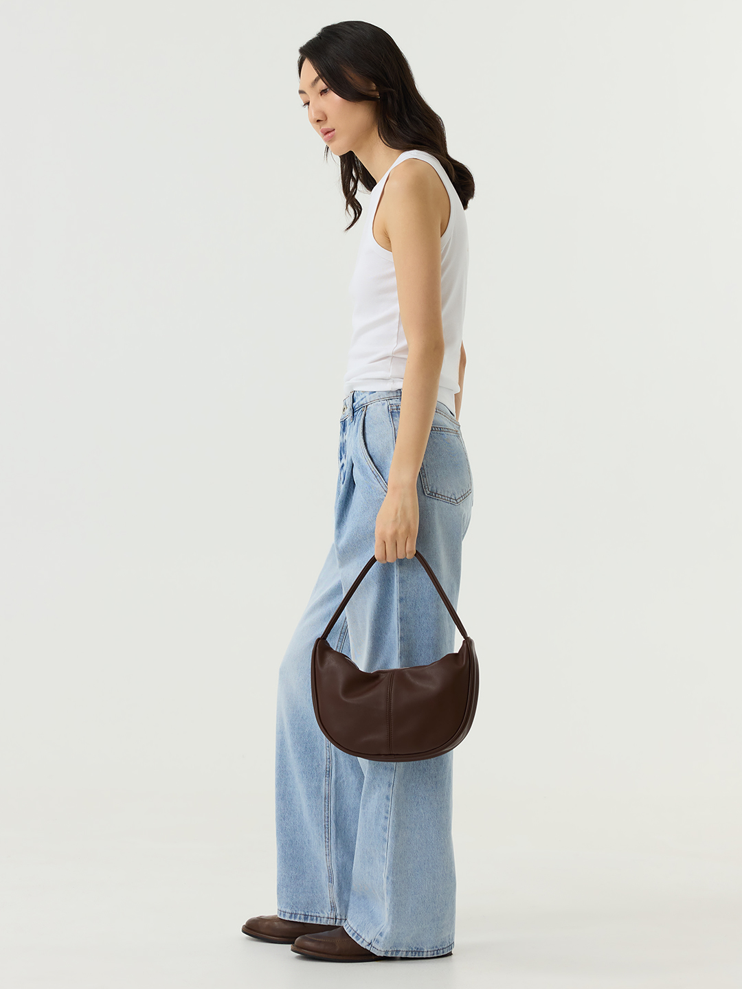 Топ белый для женщин 48205-4 46