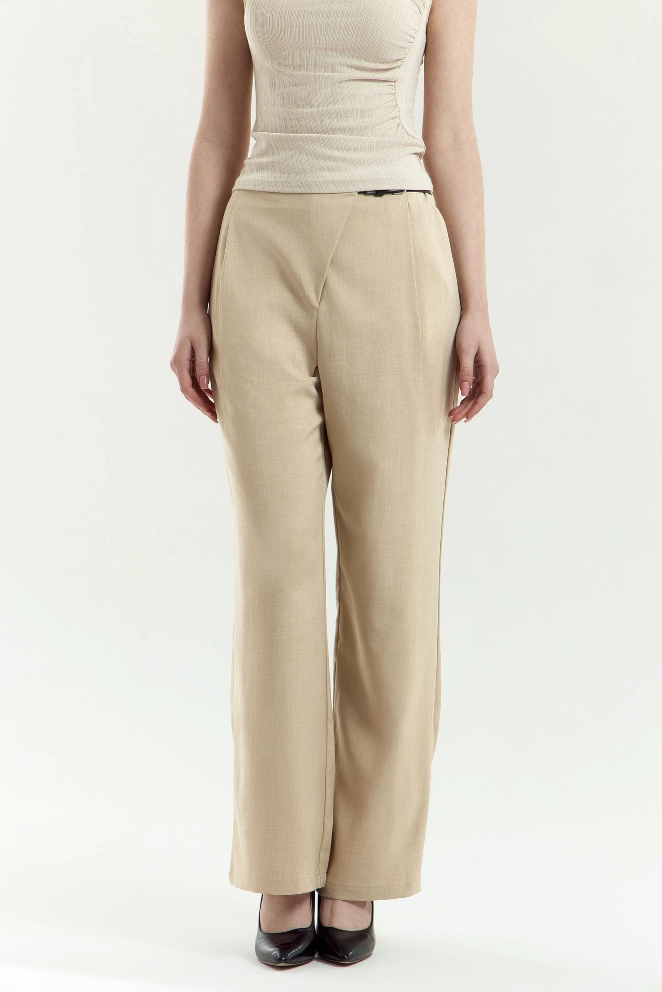 Брюки бежевый для женщин 45109-15 71