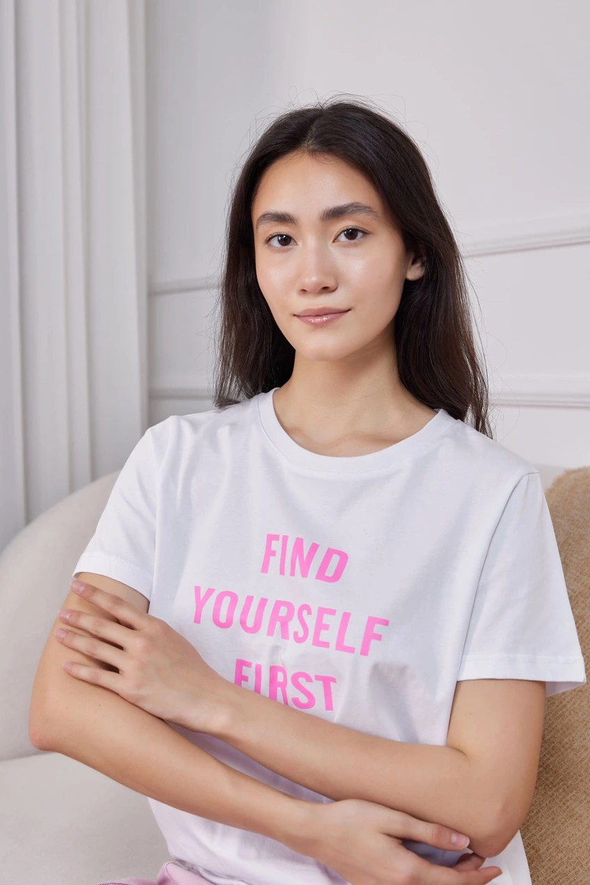 Футболка белый для женщин 41204-4 67